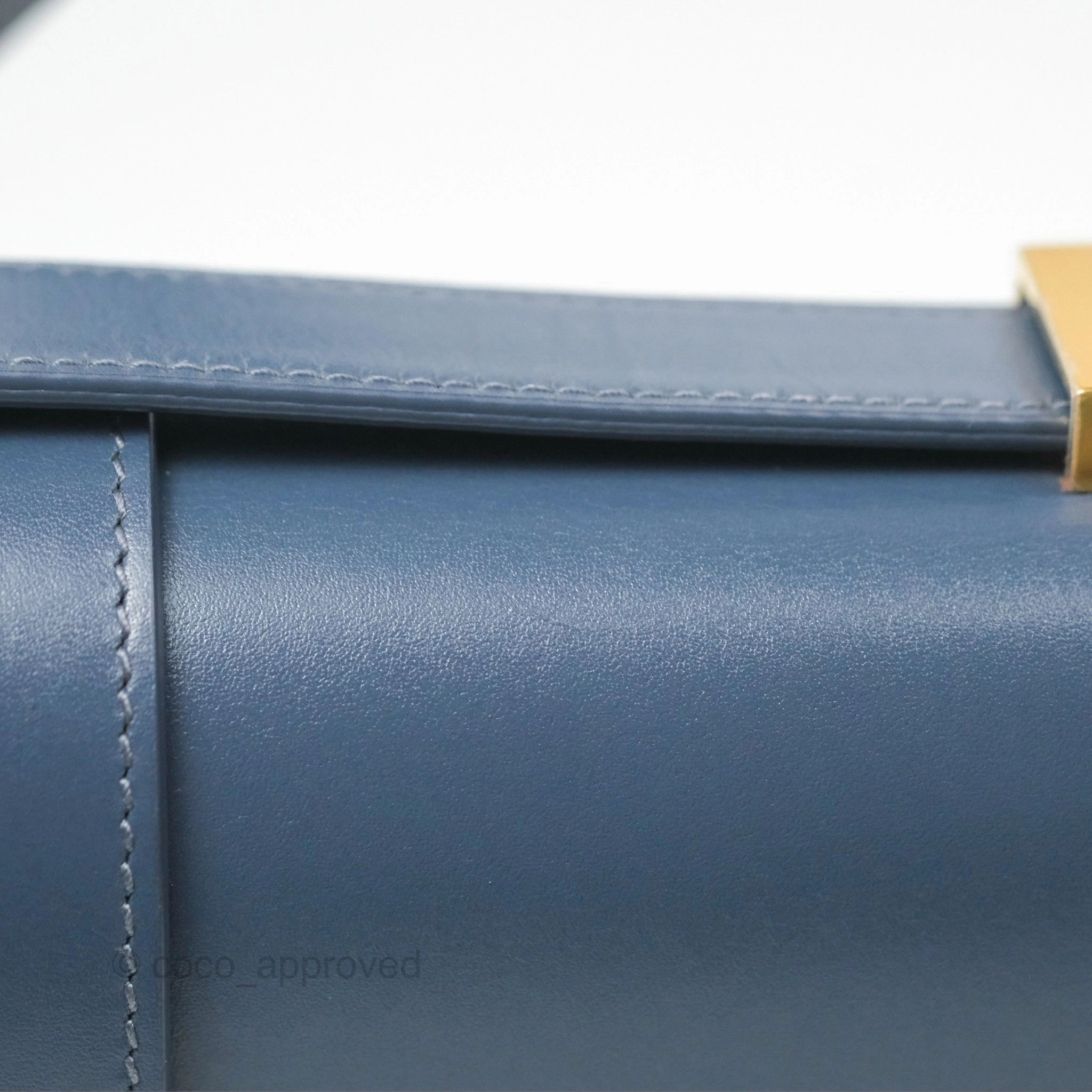 Dior 30 Montaigne Bag Blue Box Calfskin