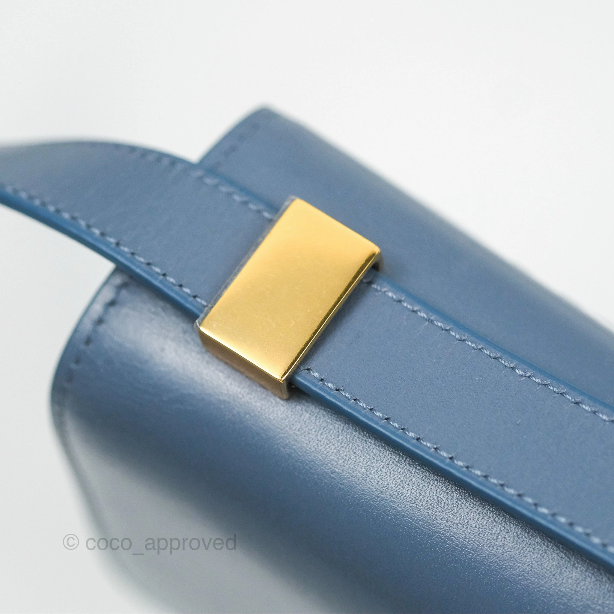 Dior 30 Montaigne Bag Blue Box Calfskin