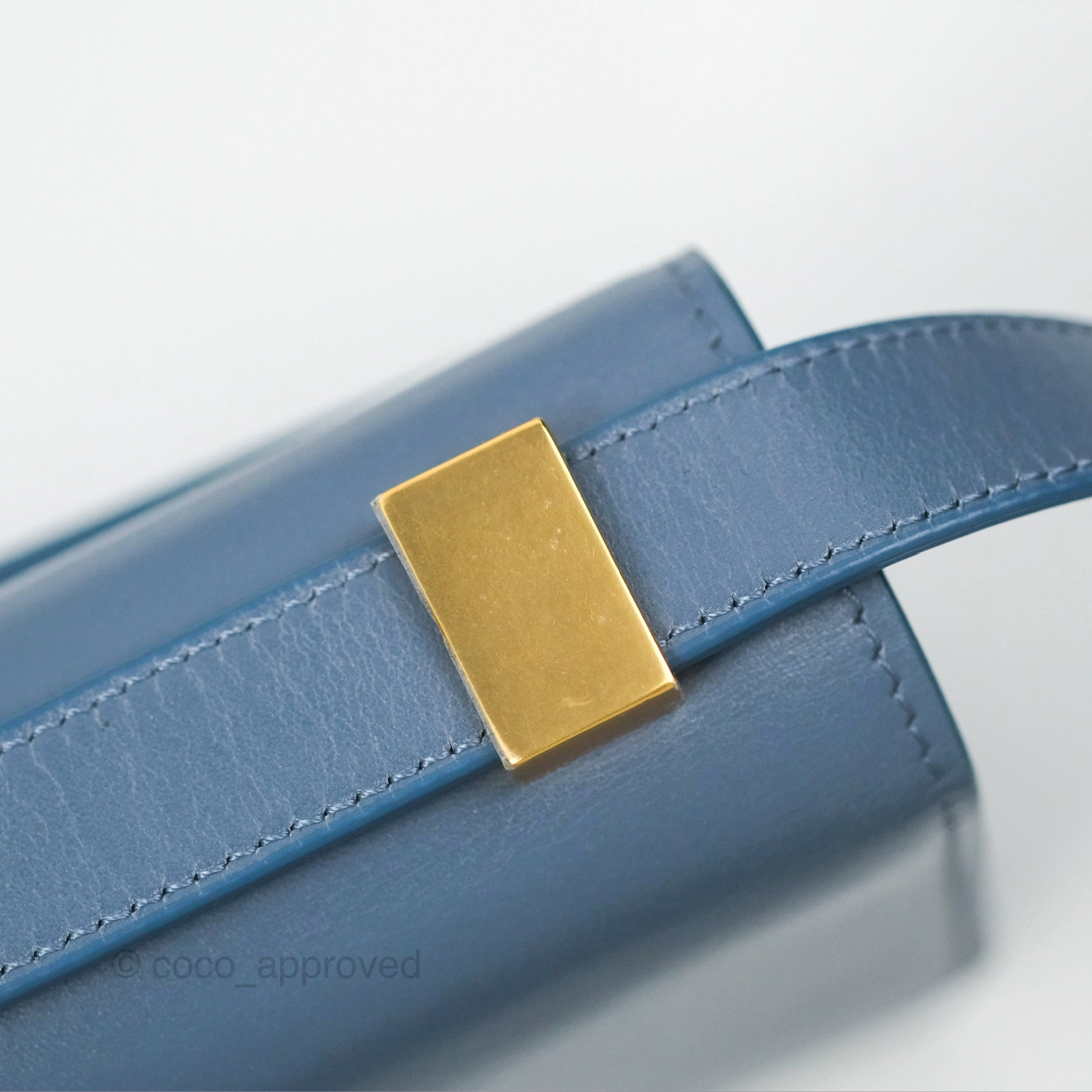 Dior 30 Montaigne Bag Blue Box Calfskin