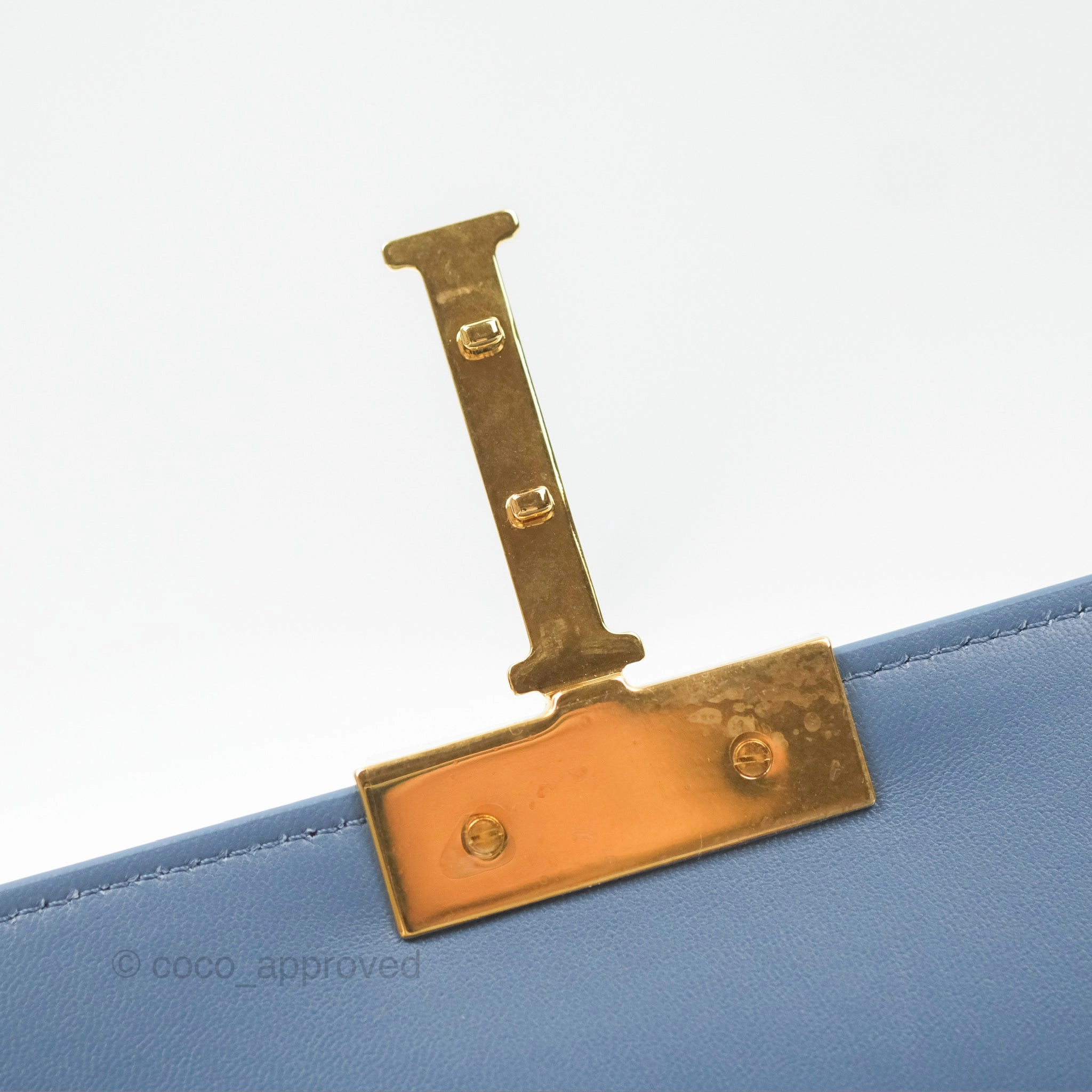 Dior 30 Montaigne Bag Blue Box Calfskin