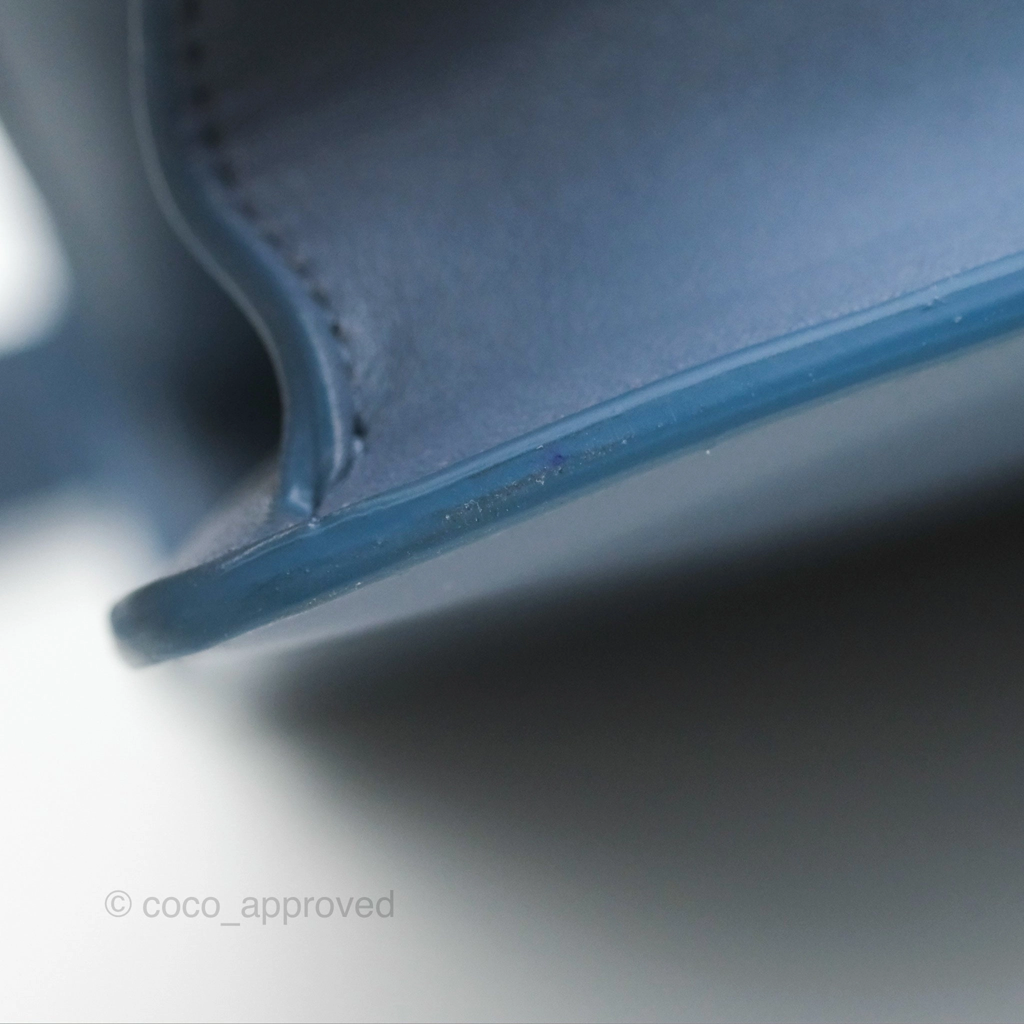 Dior 30 Montaigne Bag Blue Box Calfskin