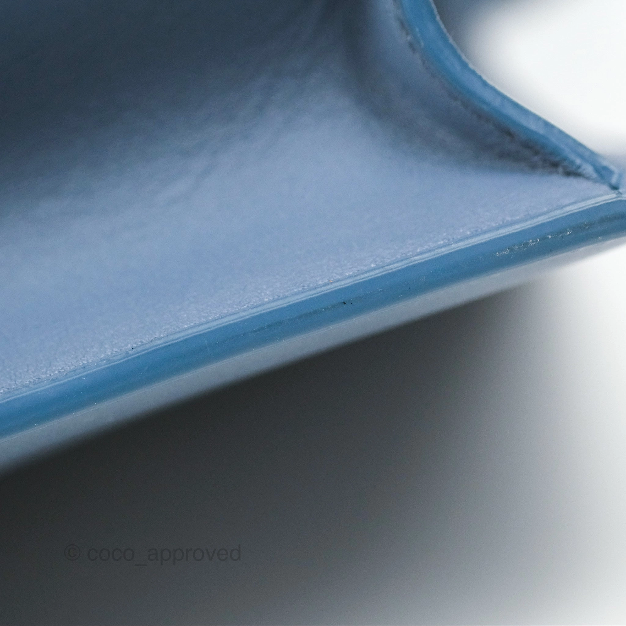 Dior 30 Montaigne Bag Blue Box Calfskin