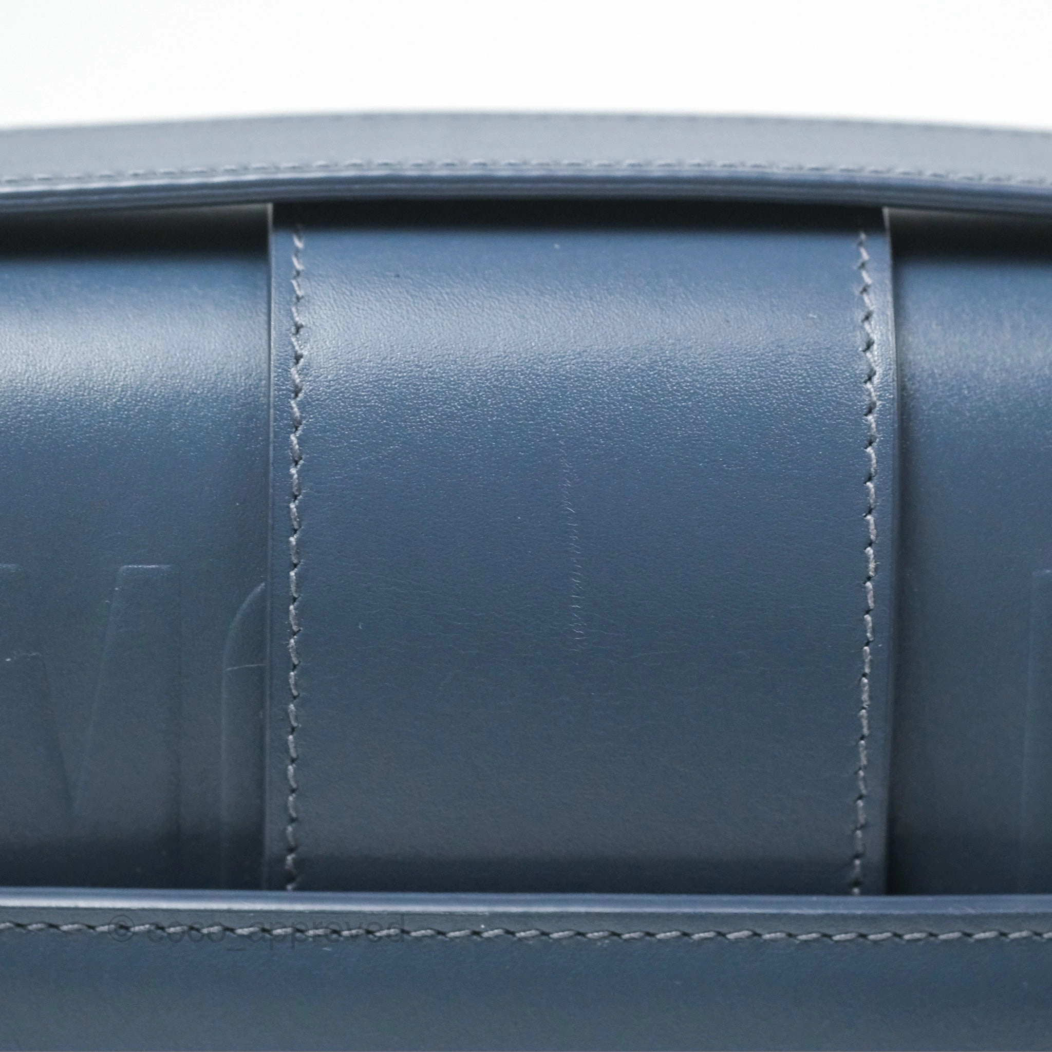 Dior 30 Montaigne Bag Blue Box Calfskin