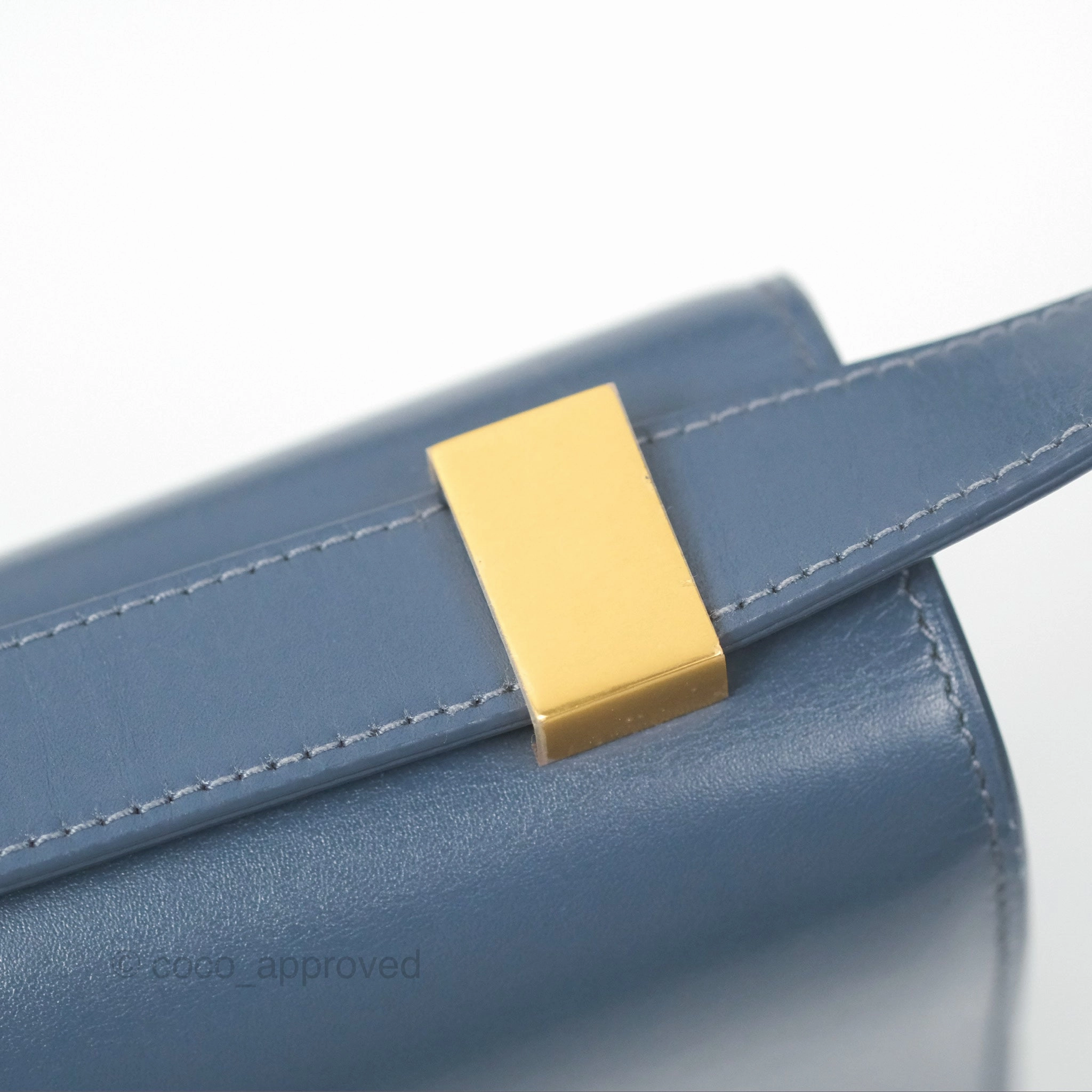 Dior 30 Montaigne Bag Blue Box Calfskin