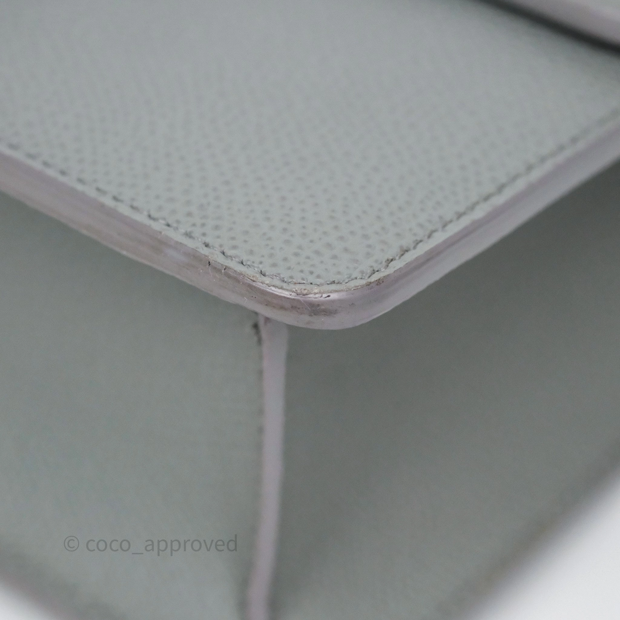 Dior 30 Montaigne Bag Grey Ultra Matte Grained Calfskin