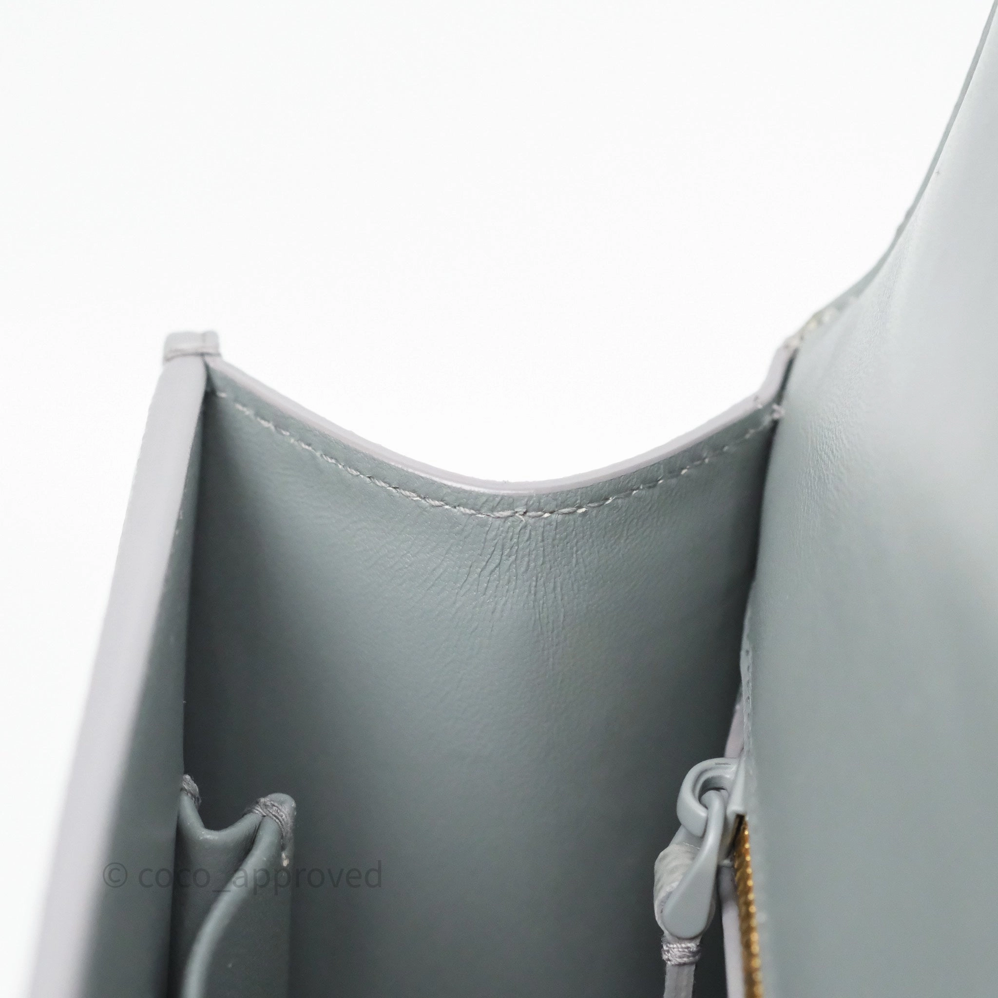Dior 30 Montaigne Bag Grey Ultra Matte Grained Calfskin