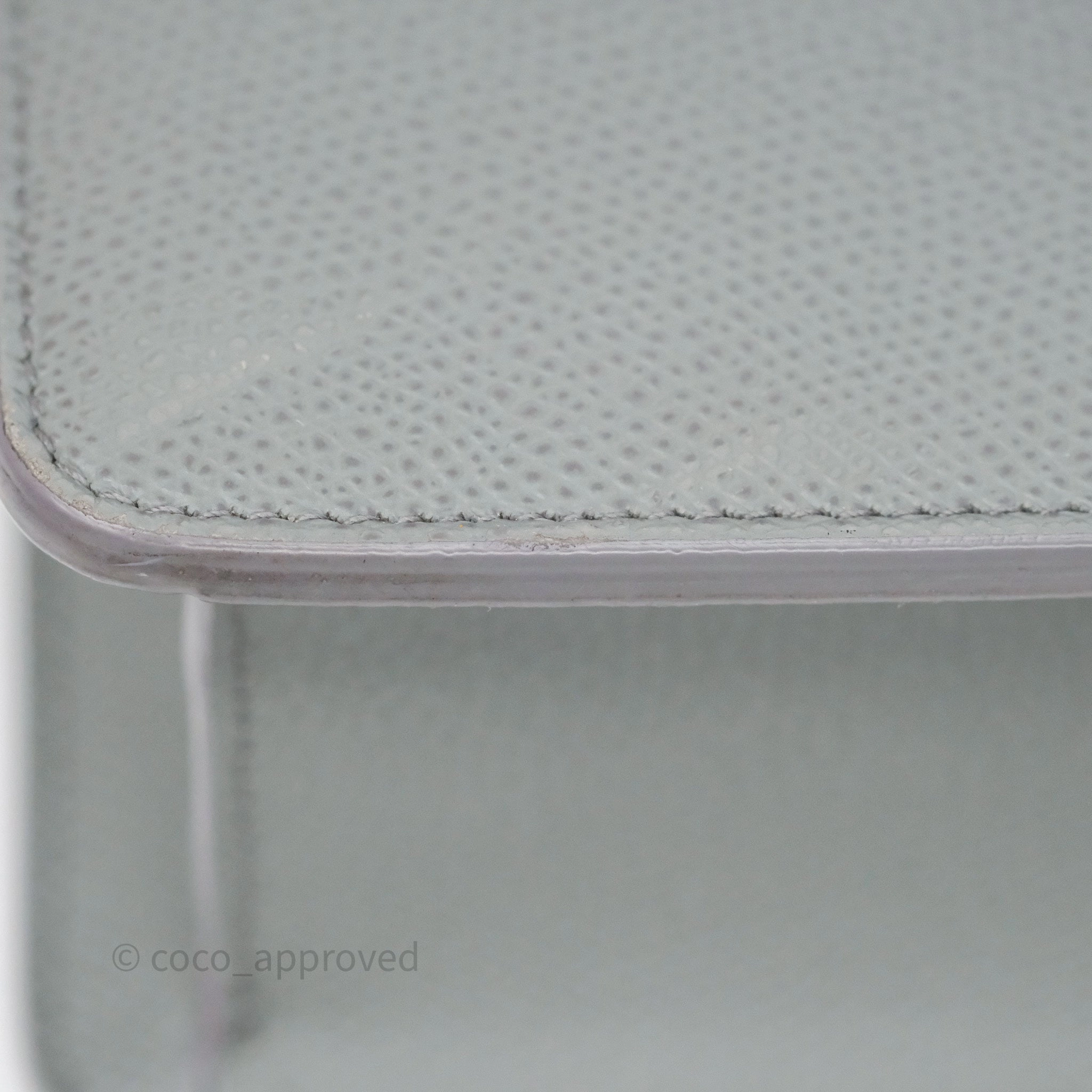 Dior 30 Montaigne Bag Grey Ultra Matte Grained Calfskin