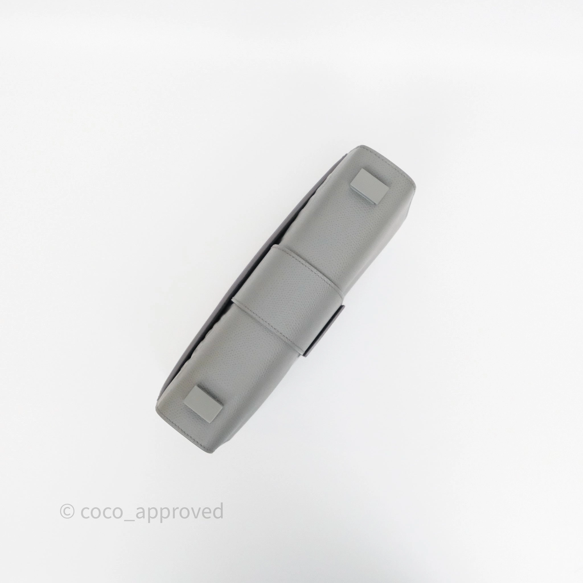 Dior 30 Montaigne Bag Grey Ultra Matte Grained Calfskin