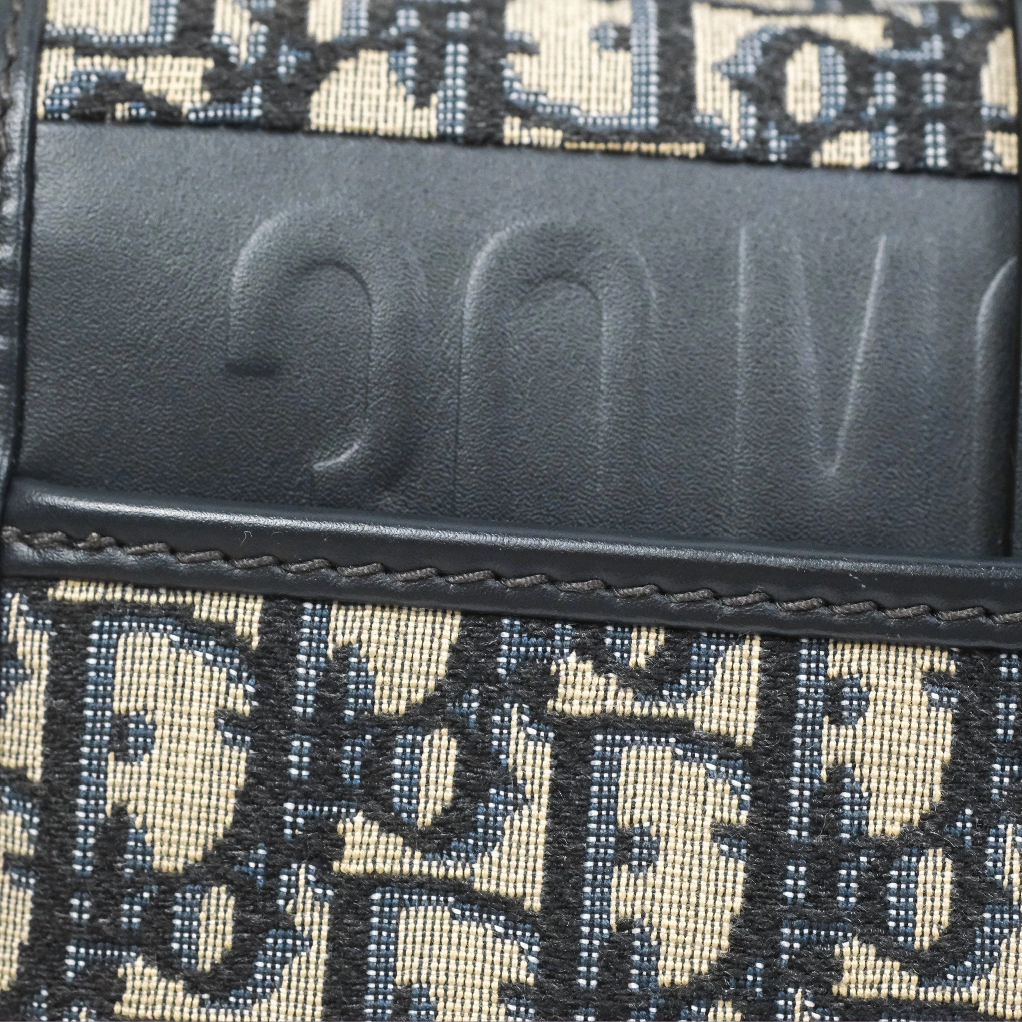 Dior 30 Montaigne Bag Navy Dior Oblique Jacquard