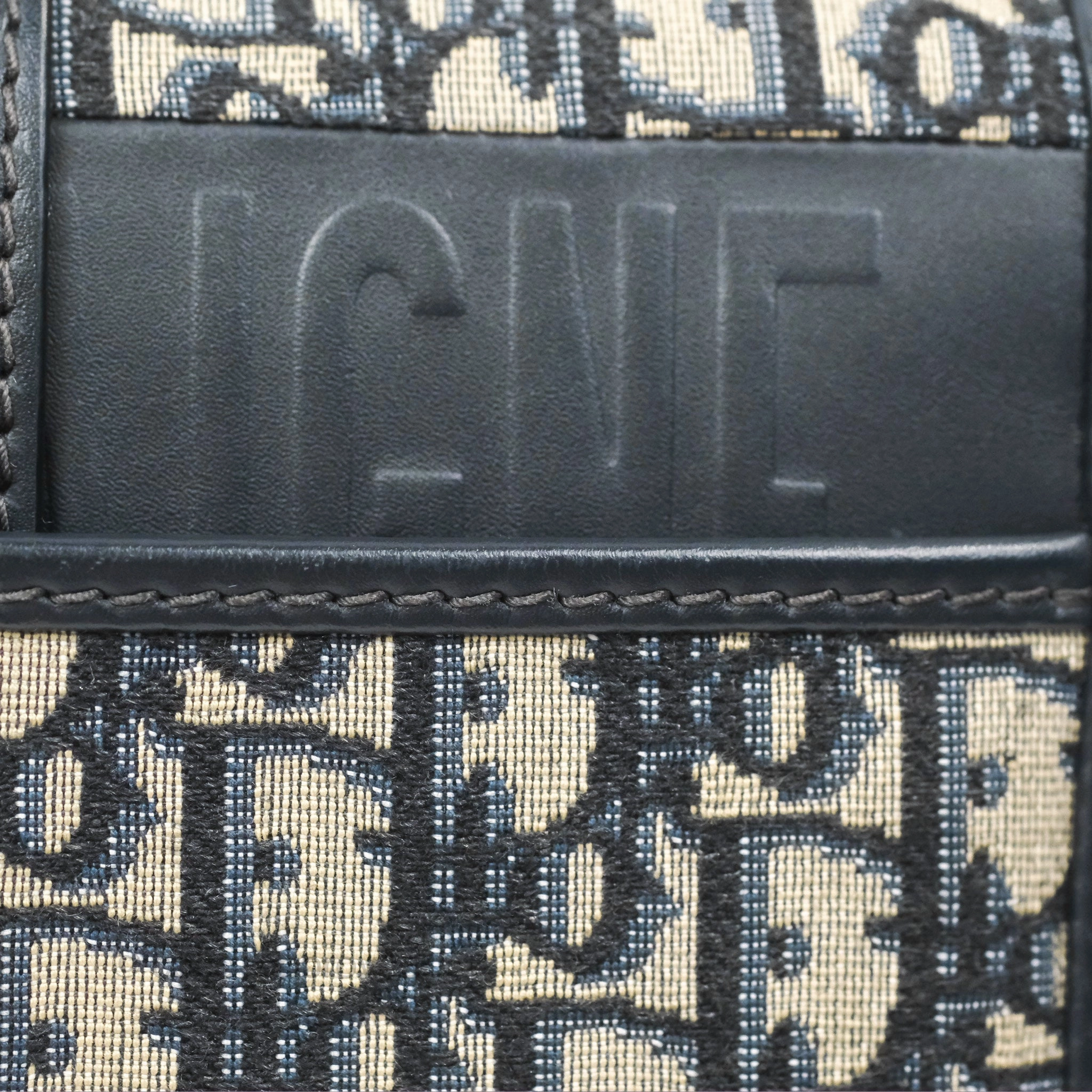 Dior 30 Montaigne Bag Navy Dior Oblique Jacquard