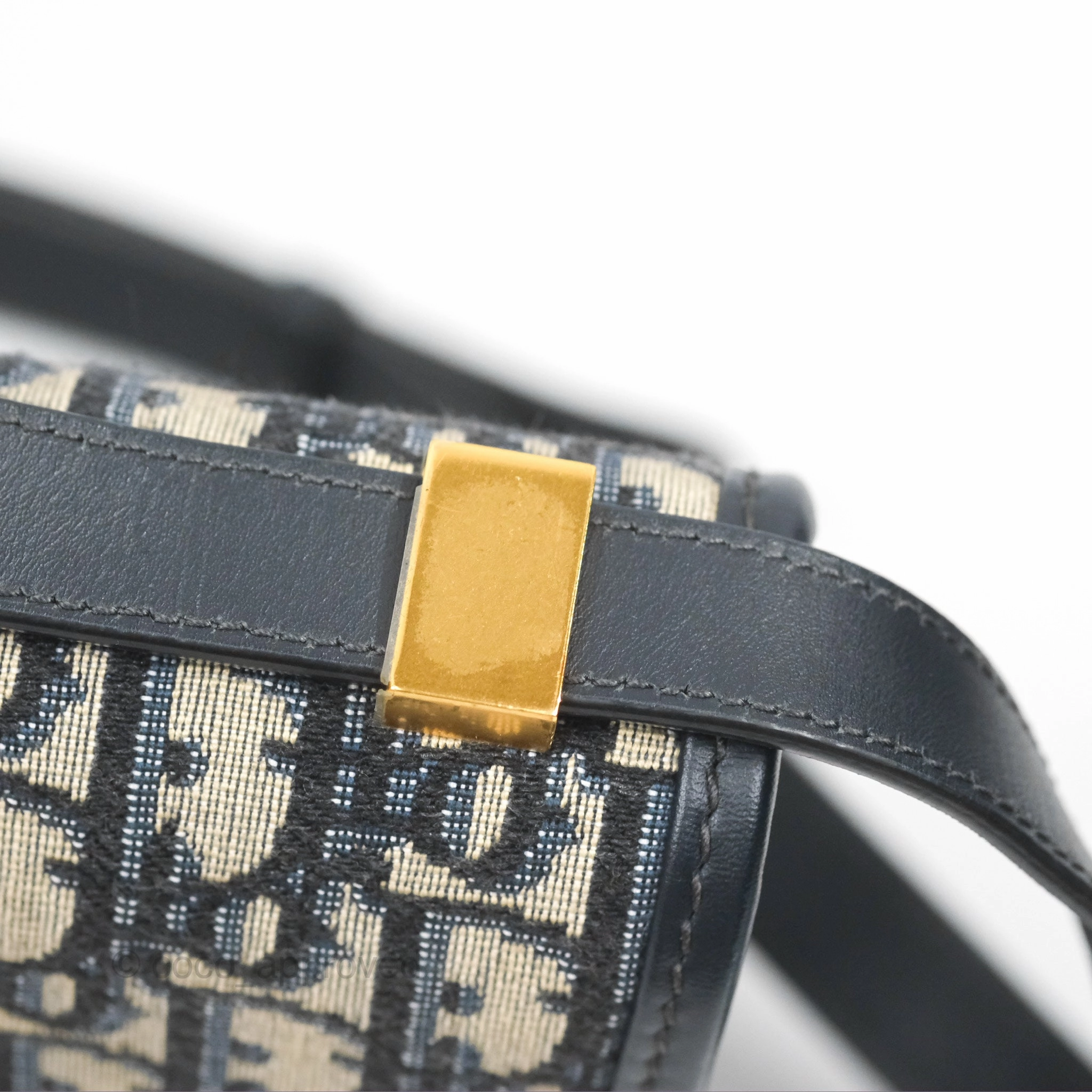 Dior 30 Montaigne Bag Navy Dior Oblique Jacquard