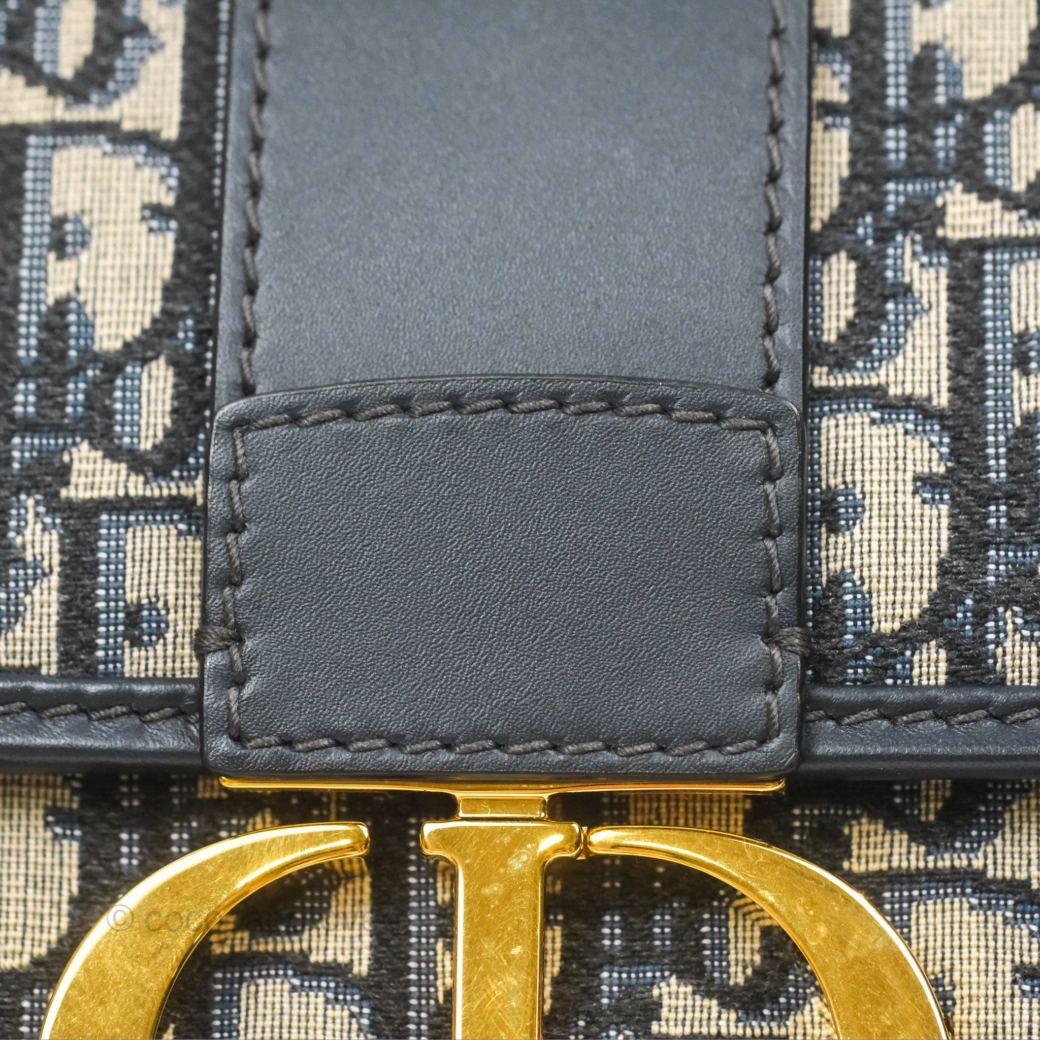 Dior 30 Montaigne Bag Navy Dior Oblique Jacquard