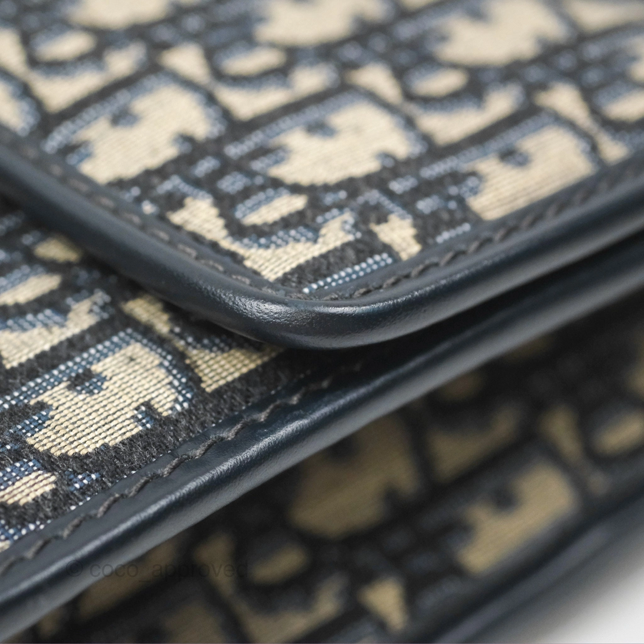 Dior 30 Montaigne Bag Navy Dior Oblique Jacquard