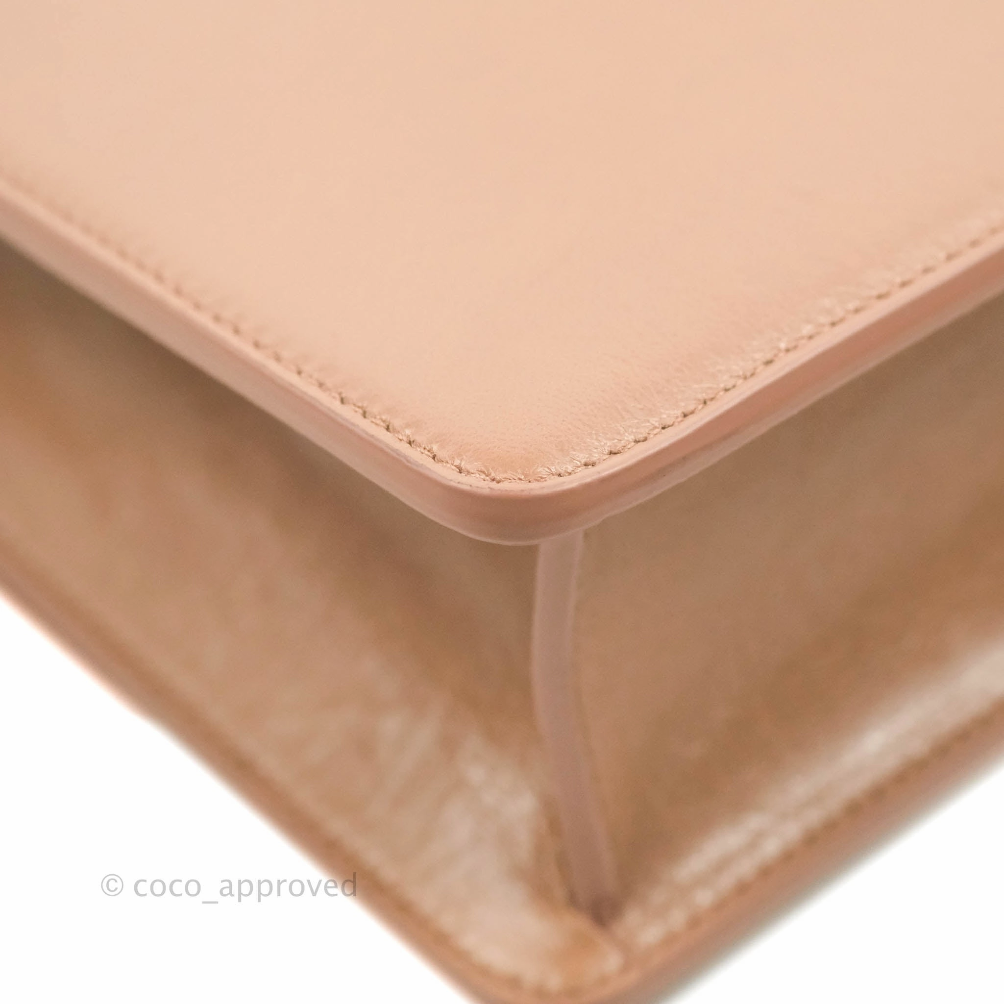 Dior 30 Montaigne Bag Rose Des Vents Crinkled Calfskin Gold Hardware