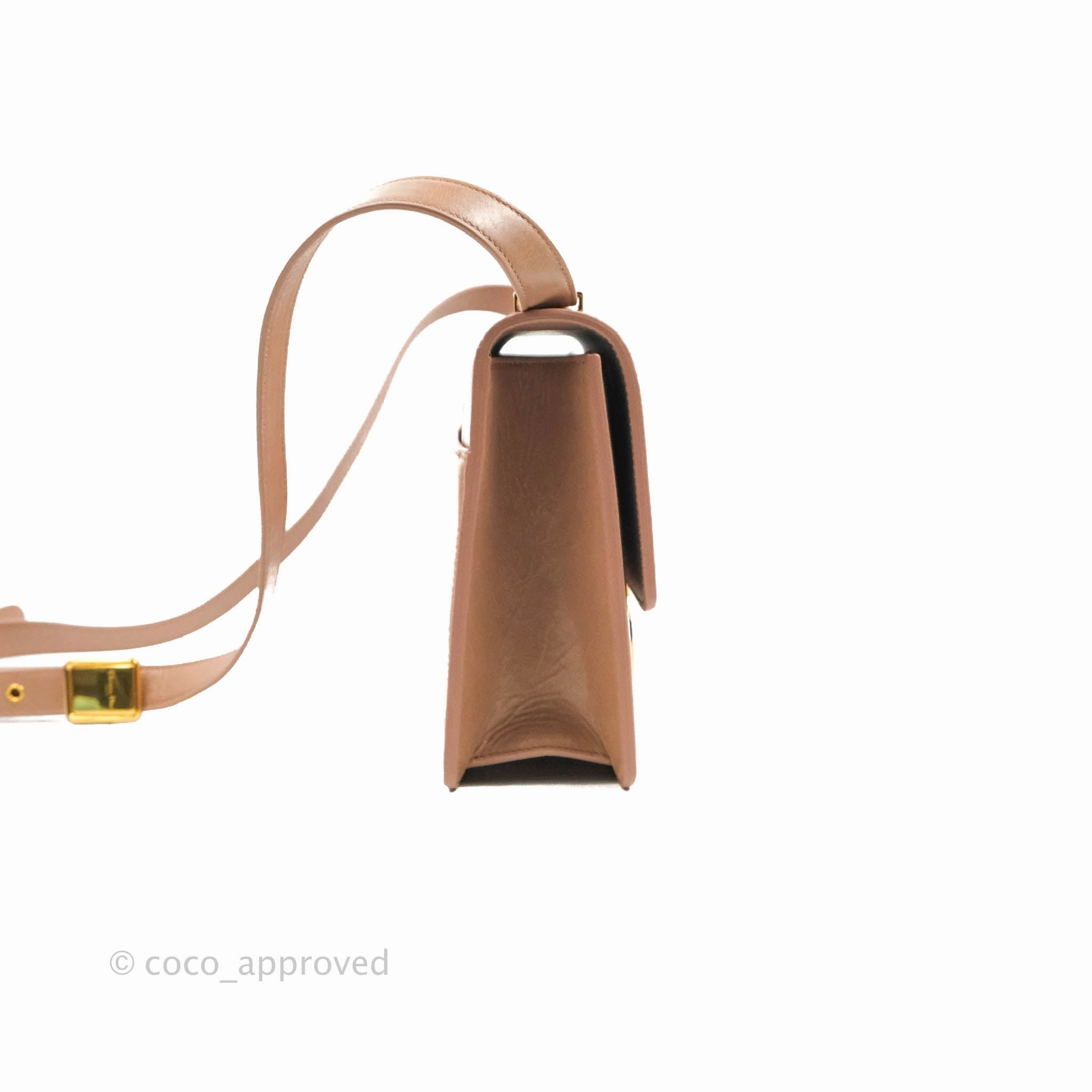 Dior 30 Montaigne Bag Rose Des Vents Crinkled Calfskin Gold Hardware