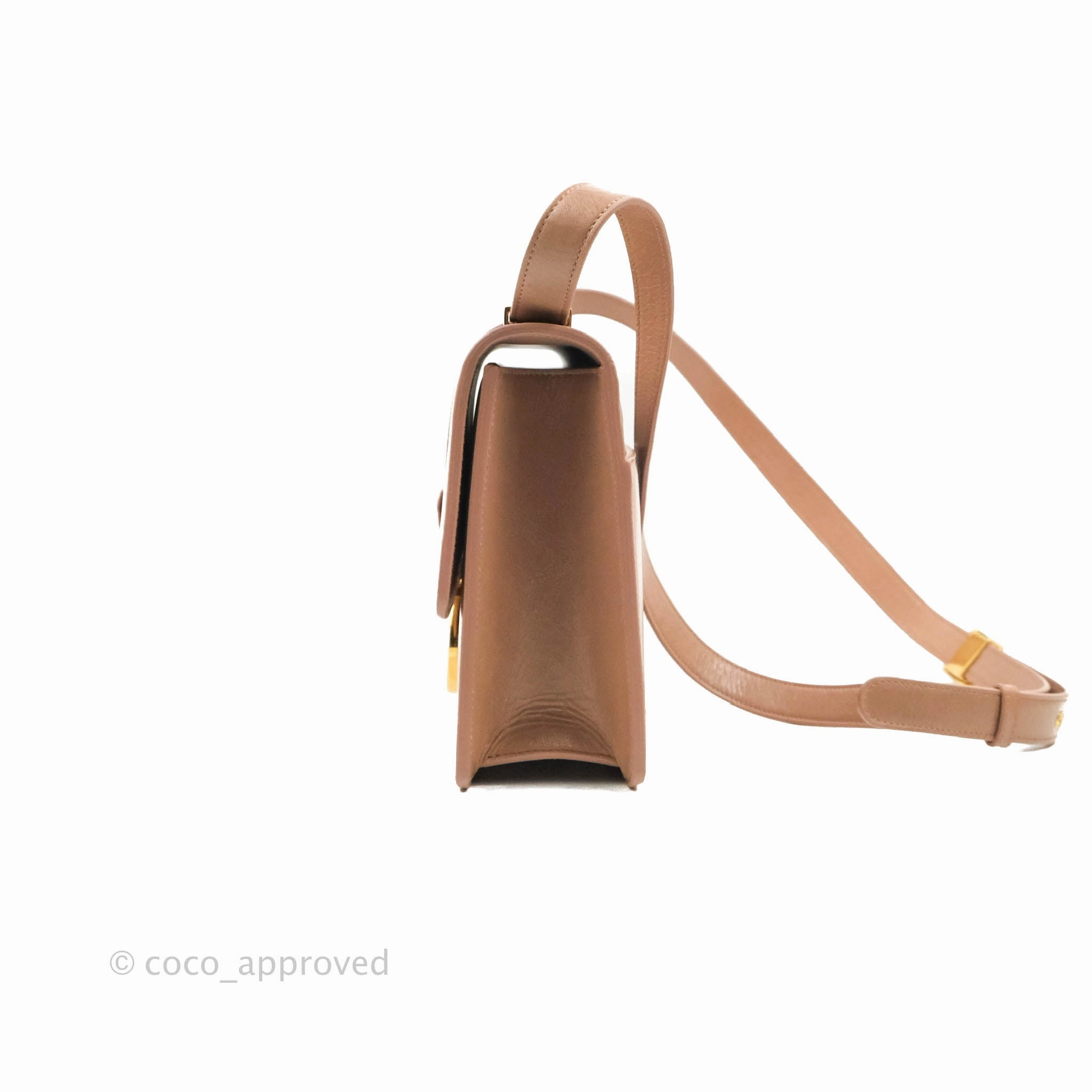 Dior 30 Montaigne Bag Rose Des Vents Crinkled Calfskin Gold Hardware