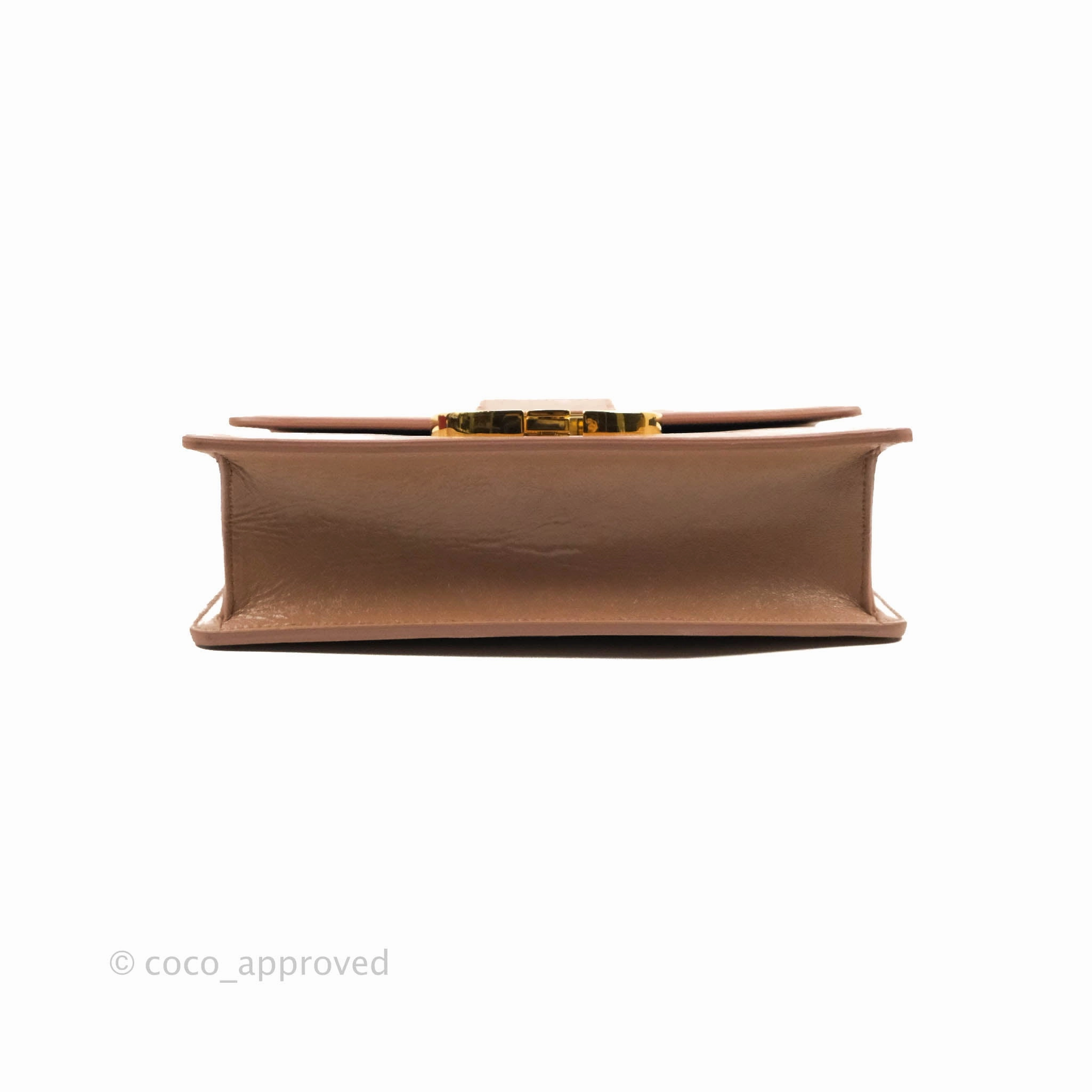 Dior 30 Montaigne Bag Rose Des Vents Crinkled Calfskin Gold Hardware