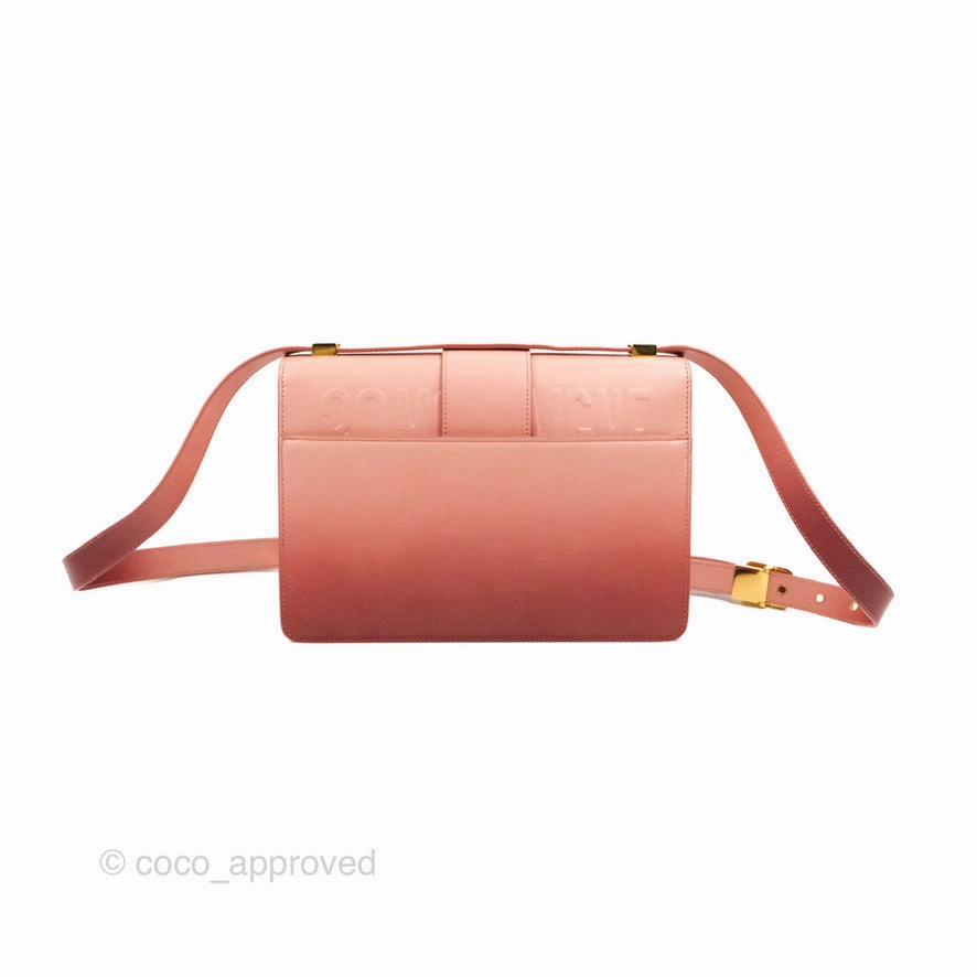 Dior 30 Montaigne Bag Smooth Calfskin Gradient Rose Multicolour