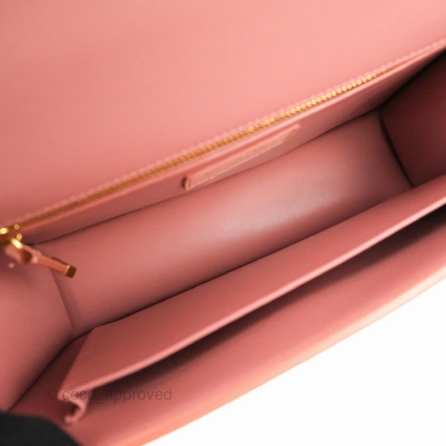 Dior 30 Montaigne Bag Smooth Calfskin Gradient Rose Multicolour