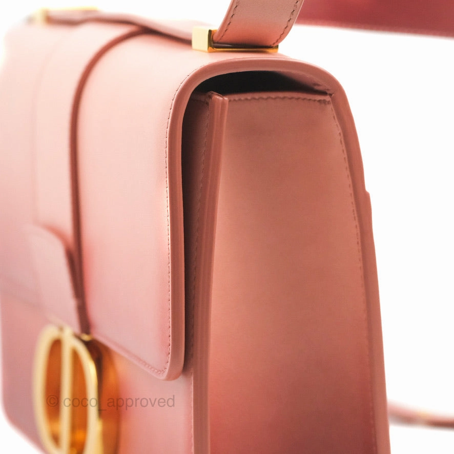 Dior 30 Montaigne Bag Smooth Calfskin Gradient Rose Multicolour