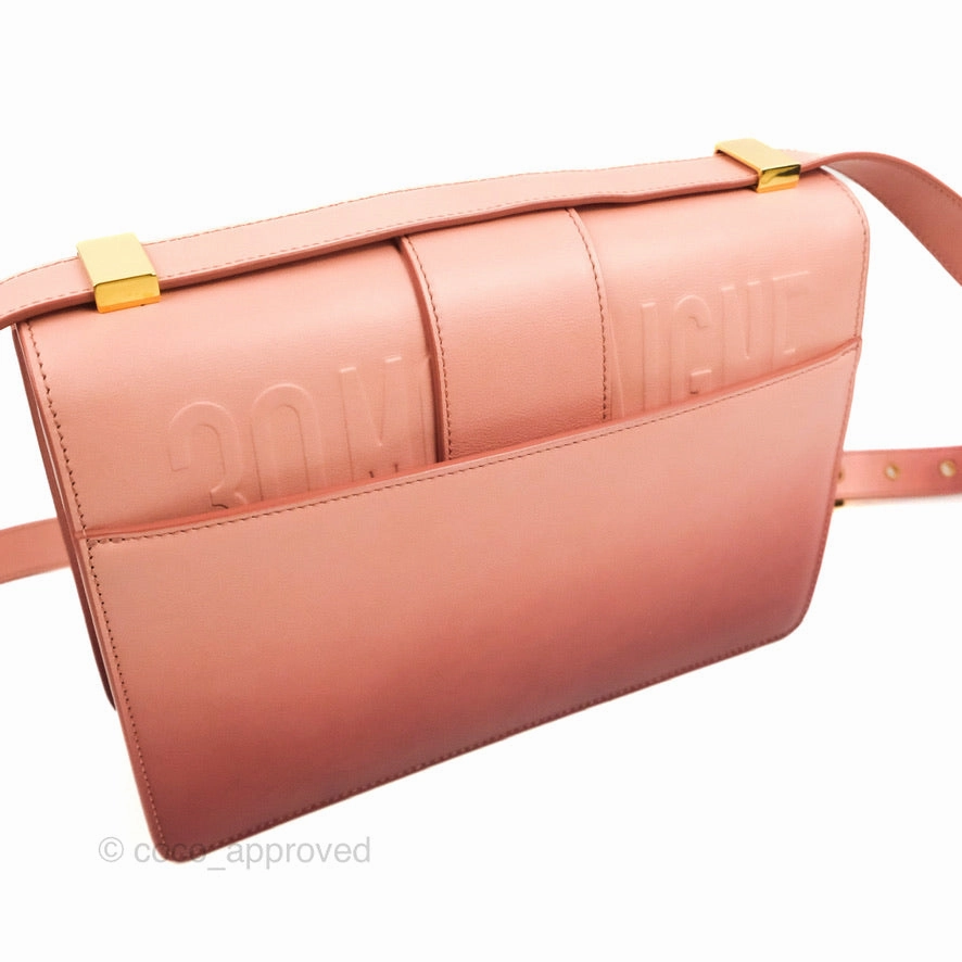 Dior 30 Montaigne Bag Smooth Calfskin Gradient Rose Multicolour