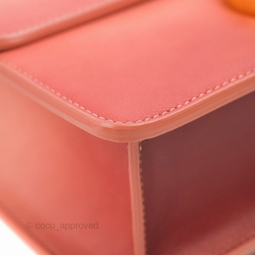 Dior 30 Montaigne Bag Smooth Calfskin Gradient Rose Multicolour