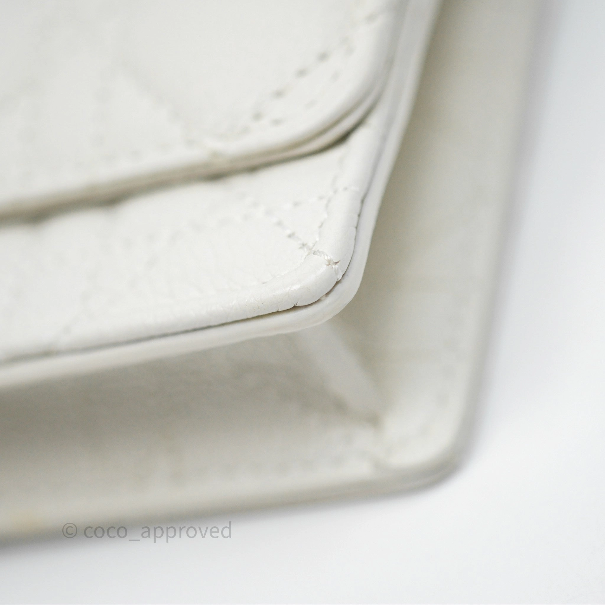 Dior Caro Pouch with Chain Latte Supple Cannage Calfskin