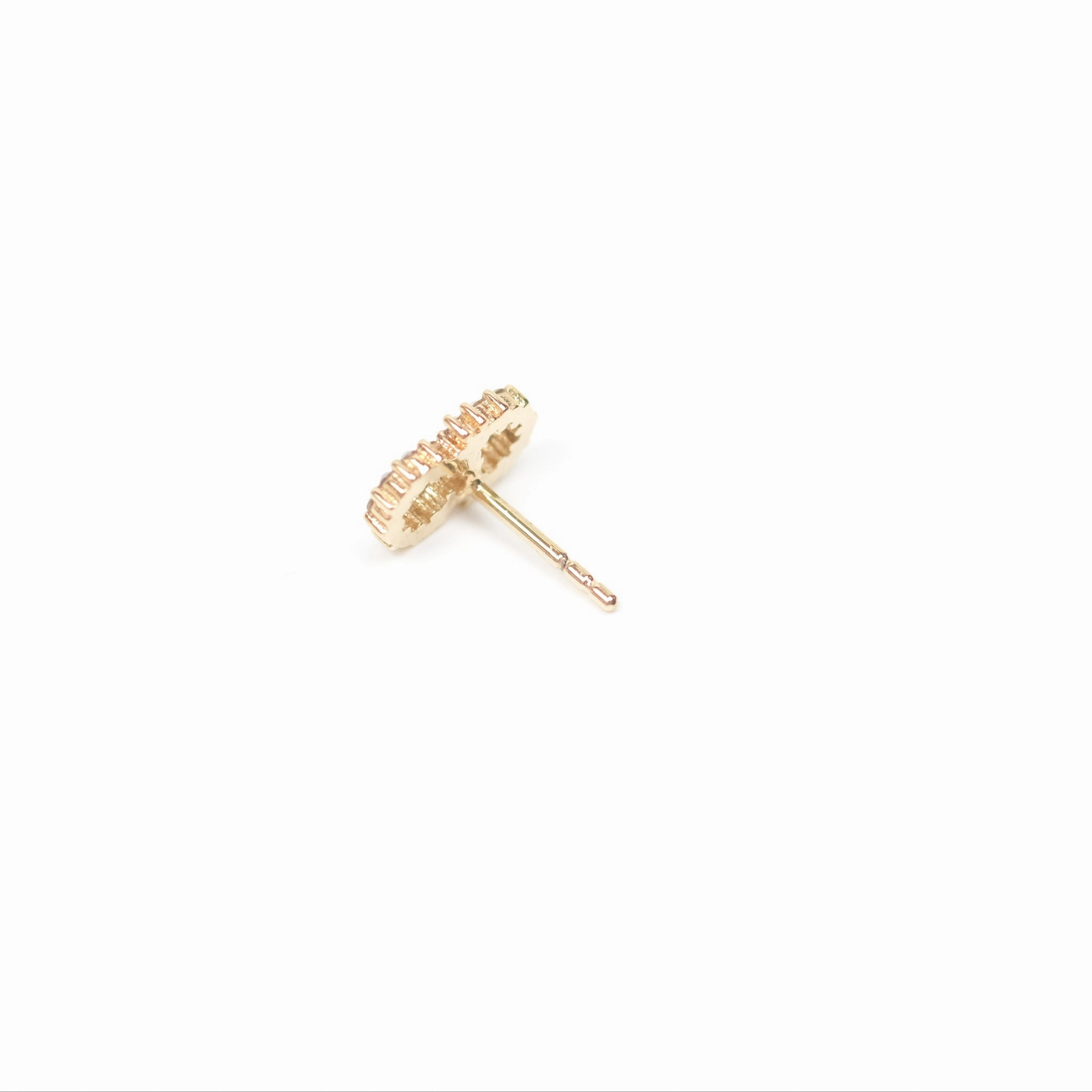 Dior CD Star Pearl Drop Earrings Gold Tone