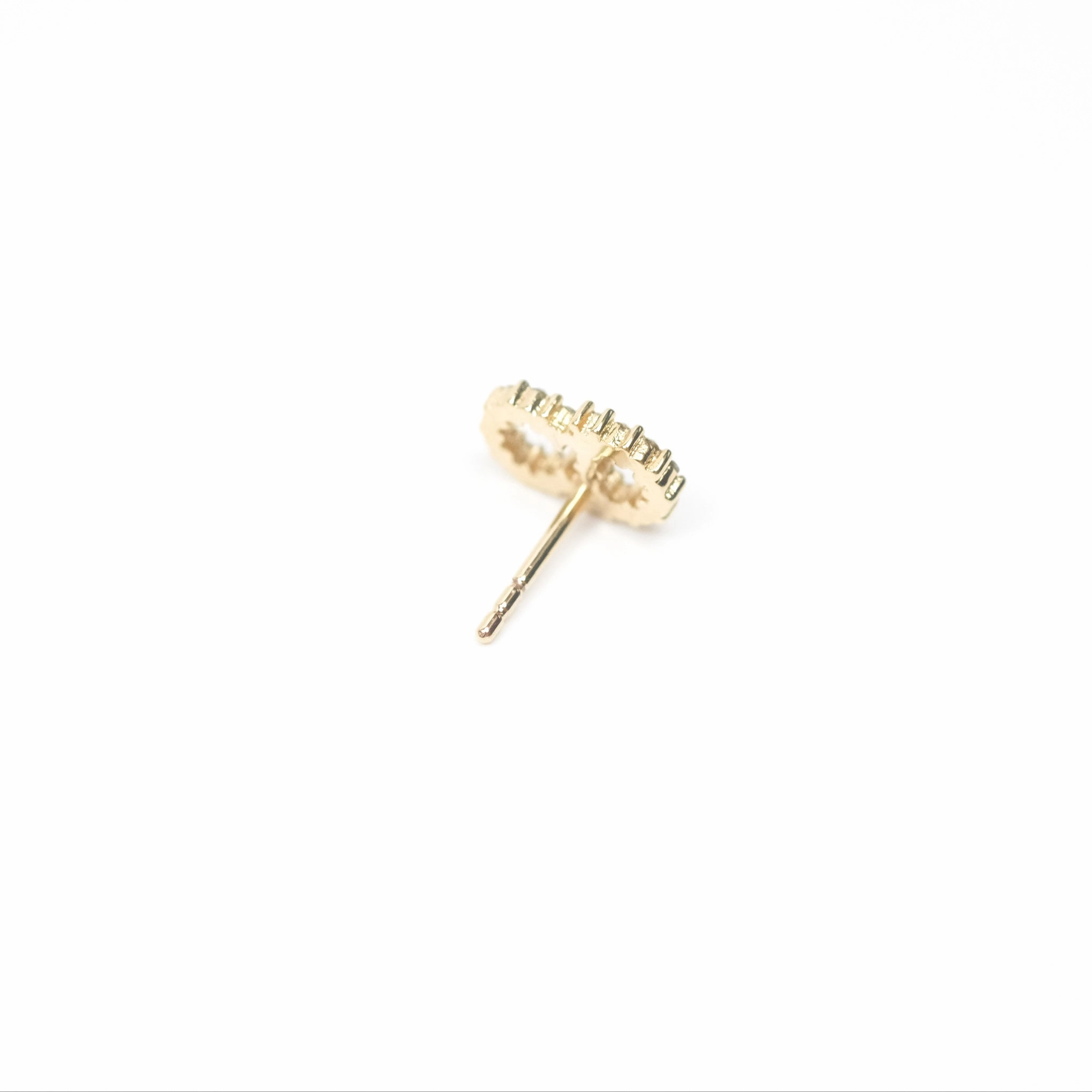 Dior CD Star Pearl Drop Earrings Gold Tone