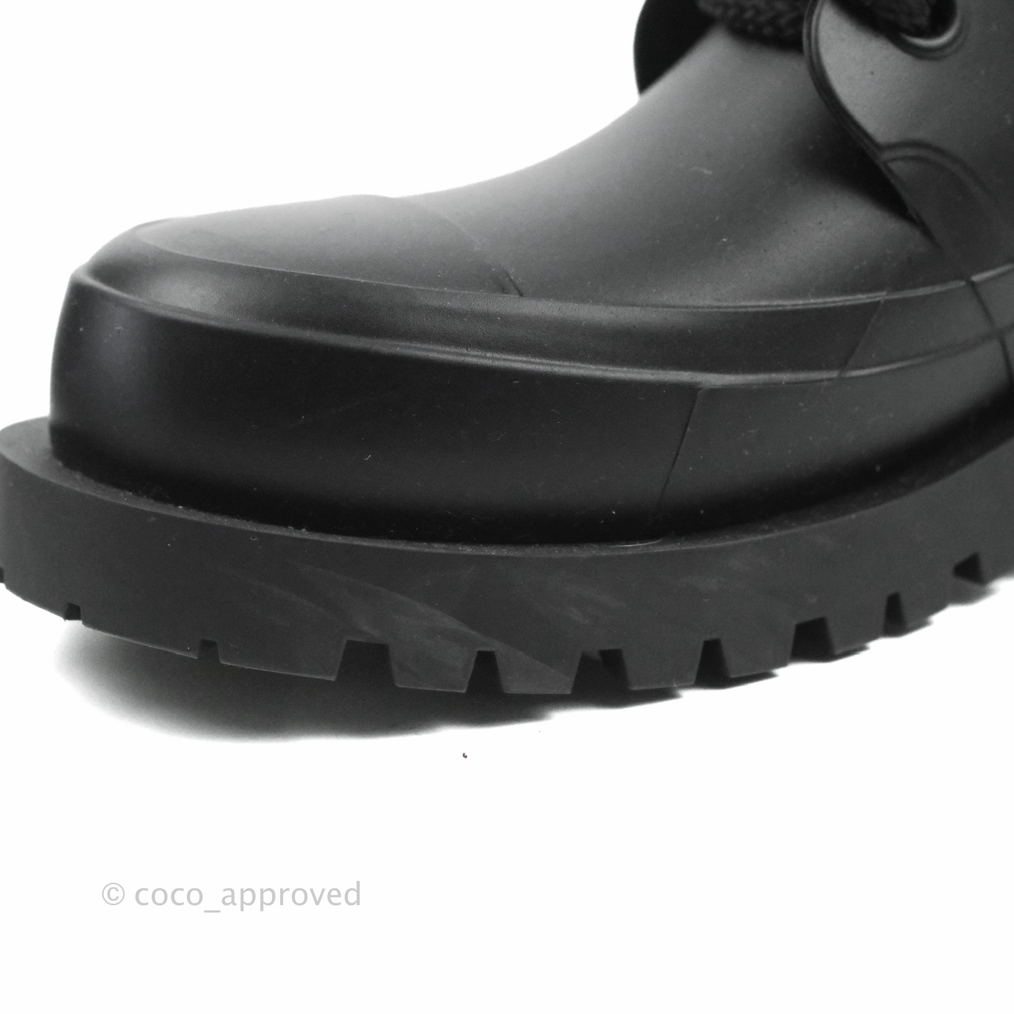 Dior Diorcamp Rubber Boots Black Size 35