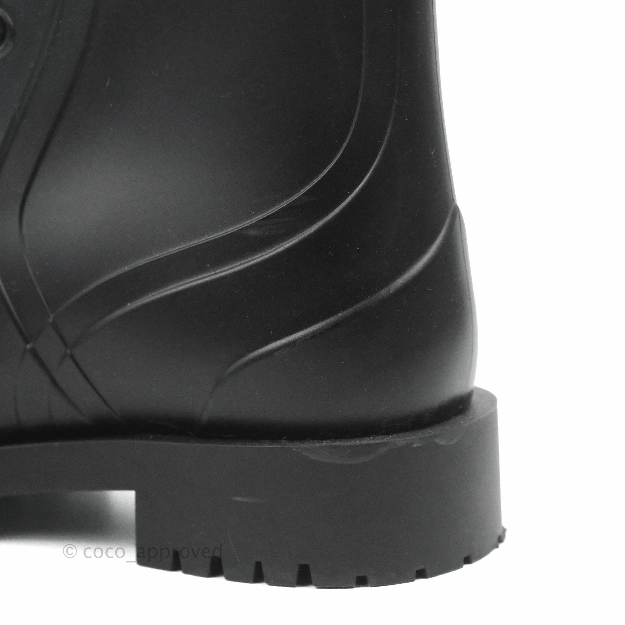Dior Diorcamp Rubber Boots Black Size 35