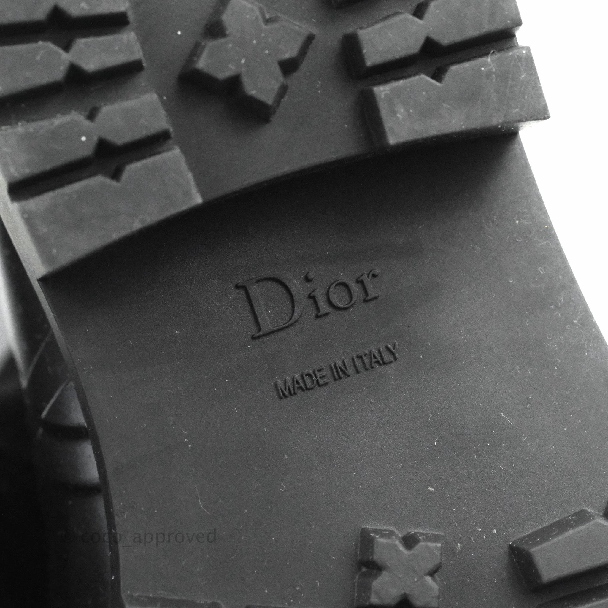 Dior Diorcamp Rubber Boots Black Size 35