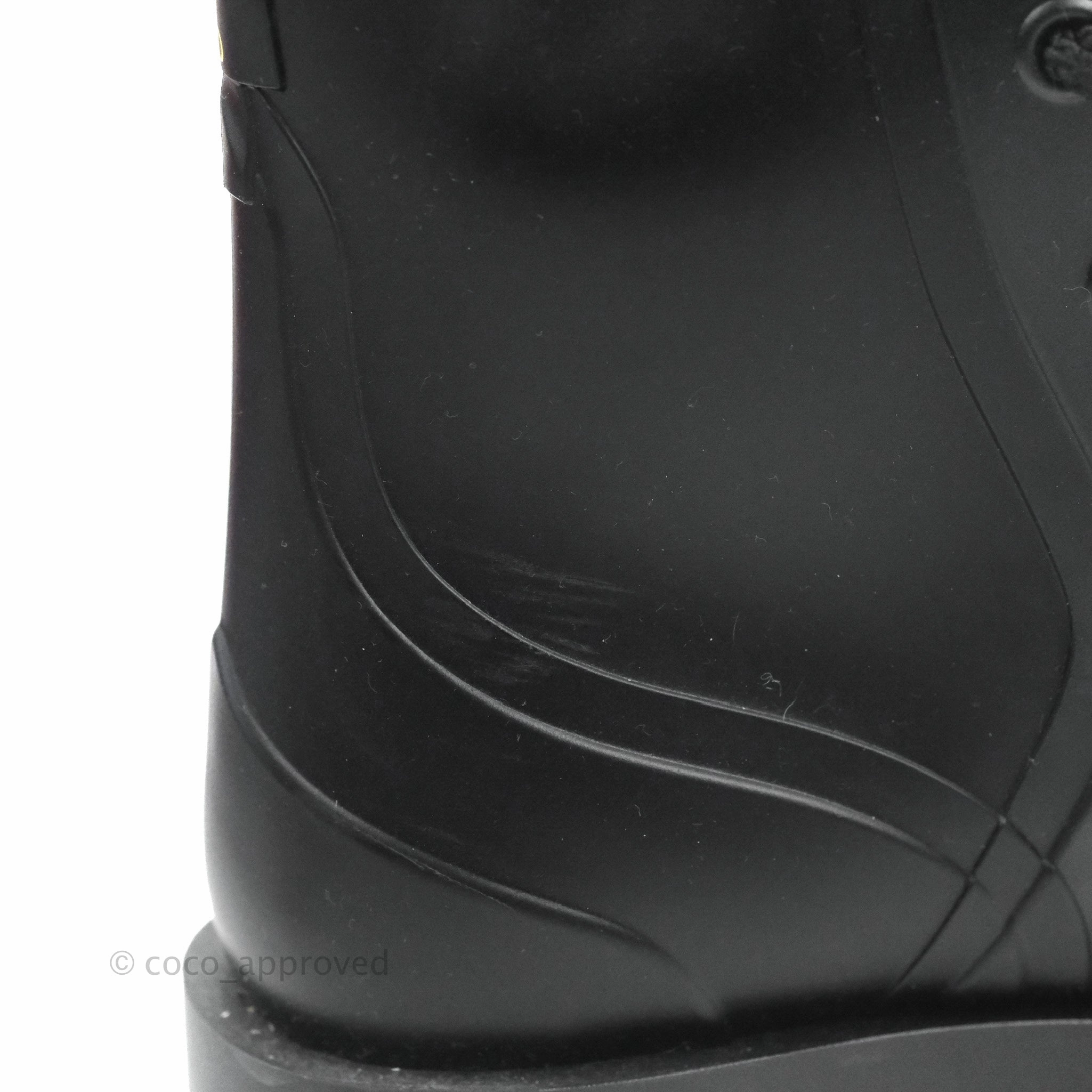Dior Diorcamp Rubber Boots Black Size 35