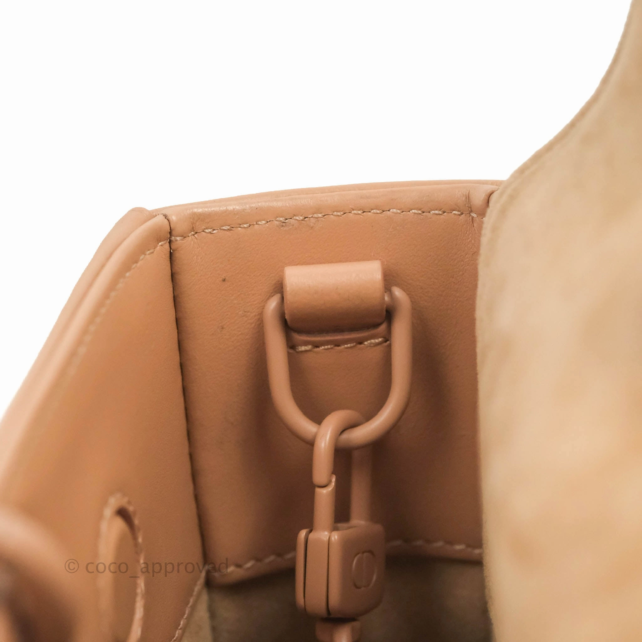 Dior Lady D-Joy Bag Rose Des Vents Cannage Calfskin with Diamond Motif