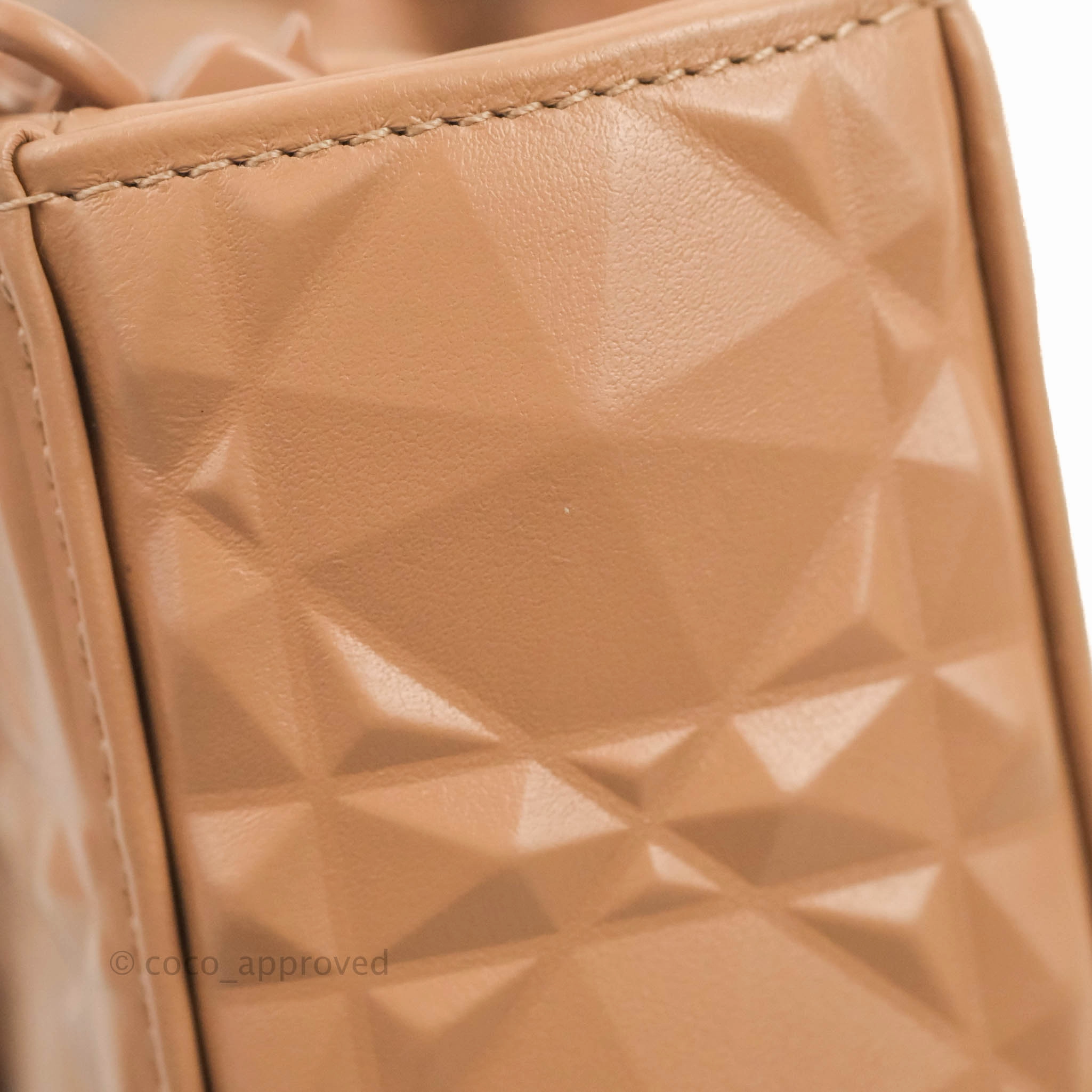 Dior Lady D-Joy Bag Rose Des Vents Cannage Calfskin with Diamond Motif