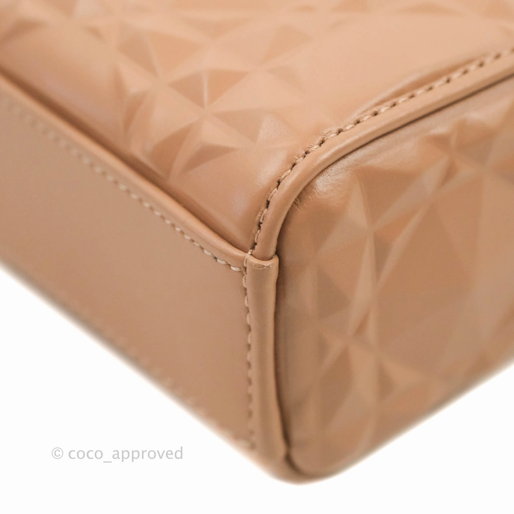 Dior Lady D-Joy Bag Rose Des Vents Cannage Calfskin with Diamond Motif