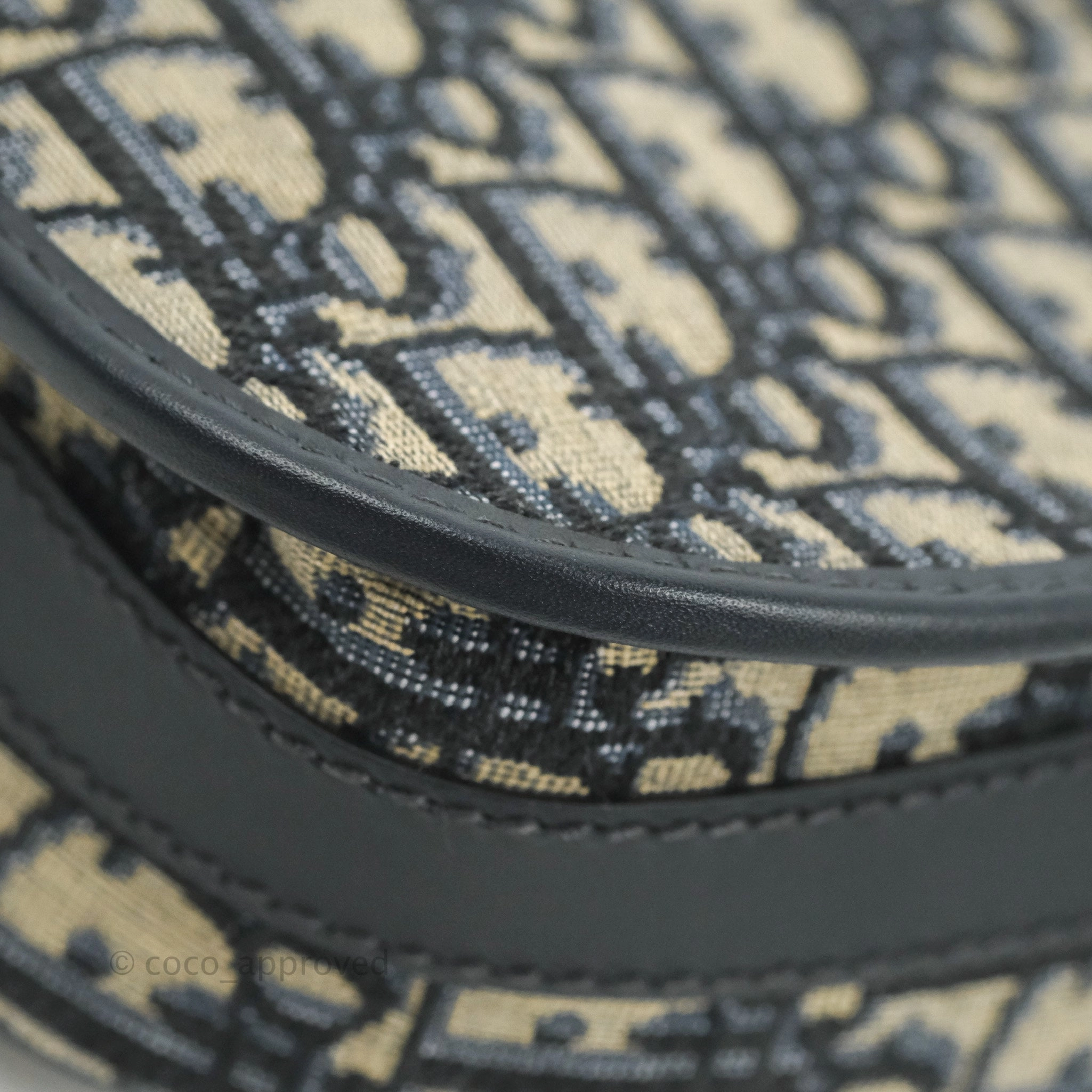 Dior Medium Bobby Bag Blue Oblique Jacquard Canvas