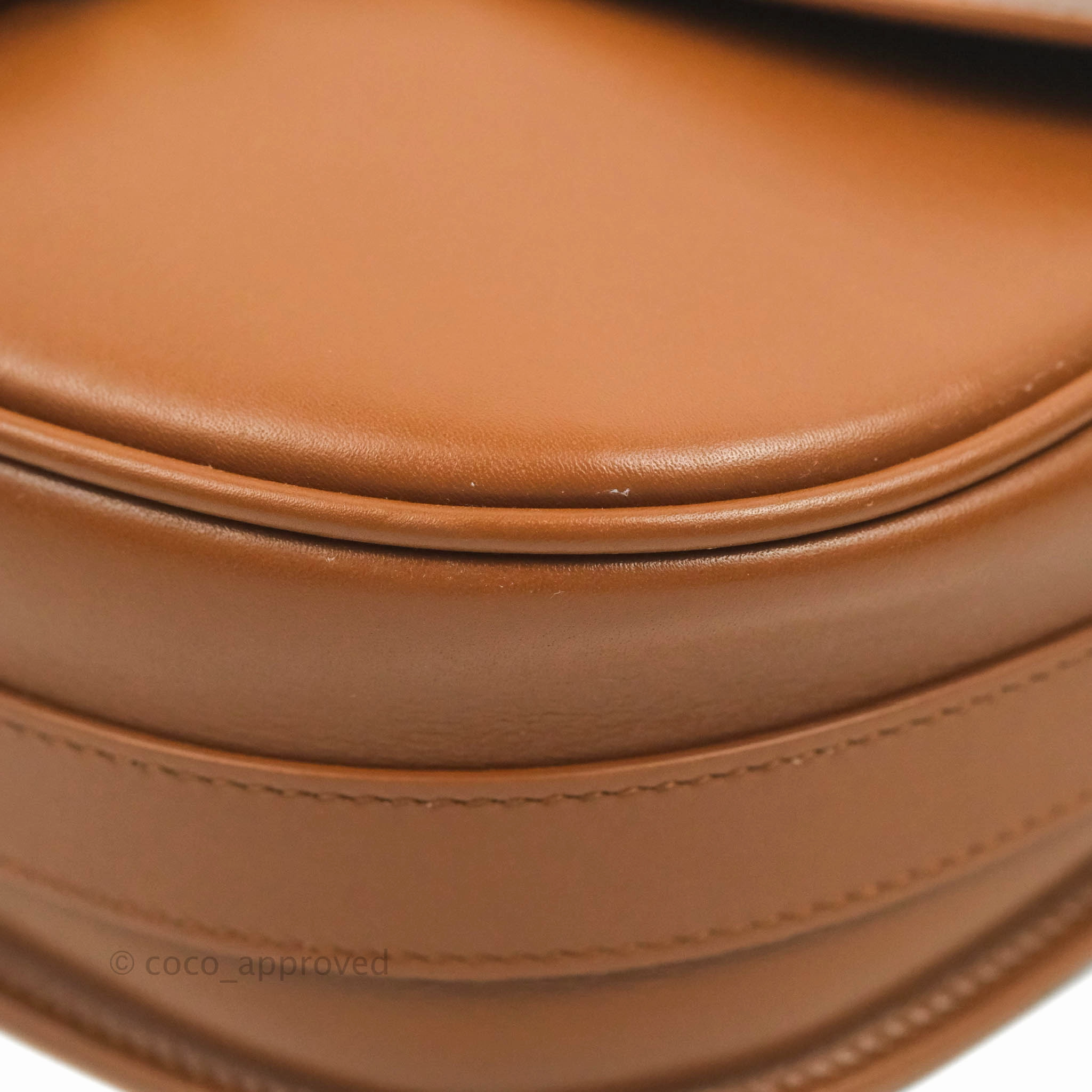 Dior Medium Bobby Bag Brown Calfskin Gold Hardware