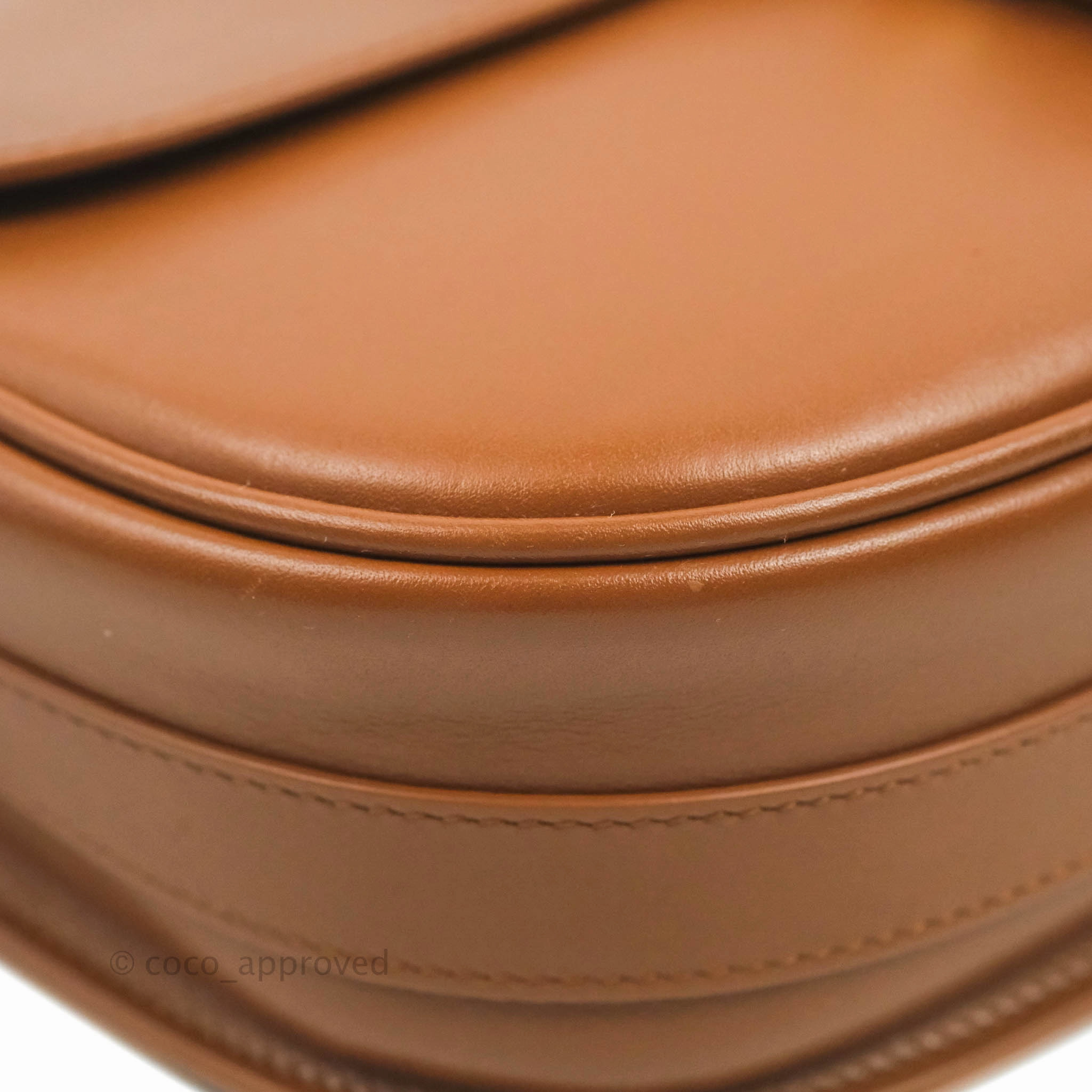 Dior Medium Bobby Bag Brown Calfskin Gold Hardware