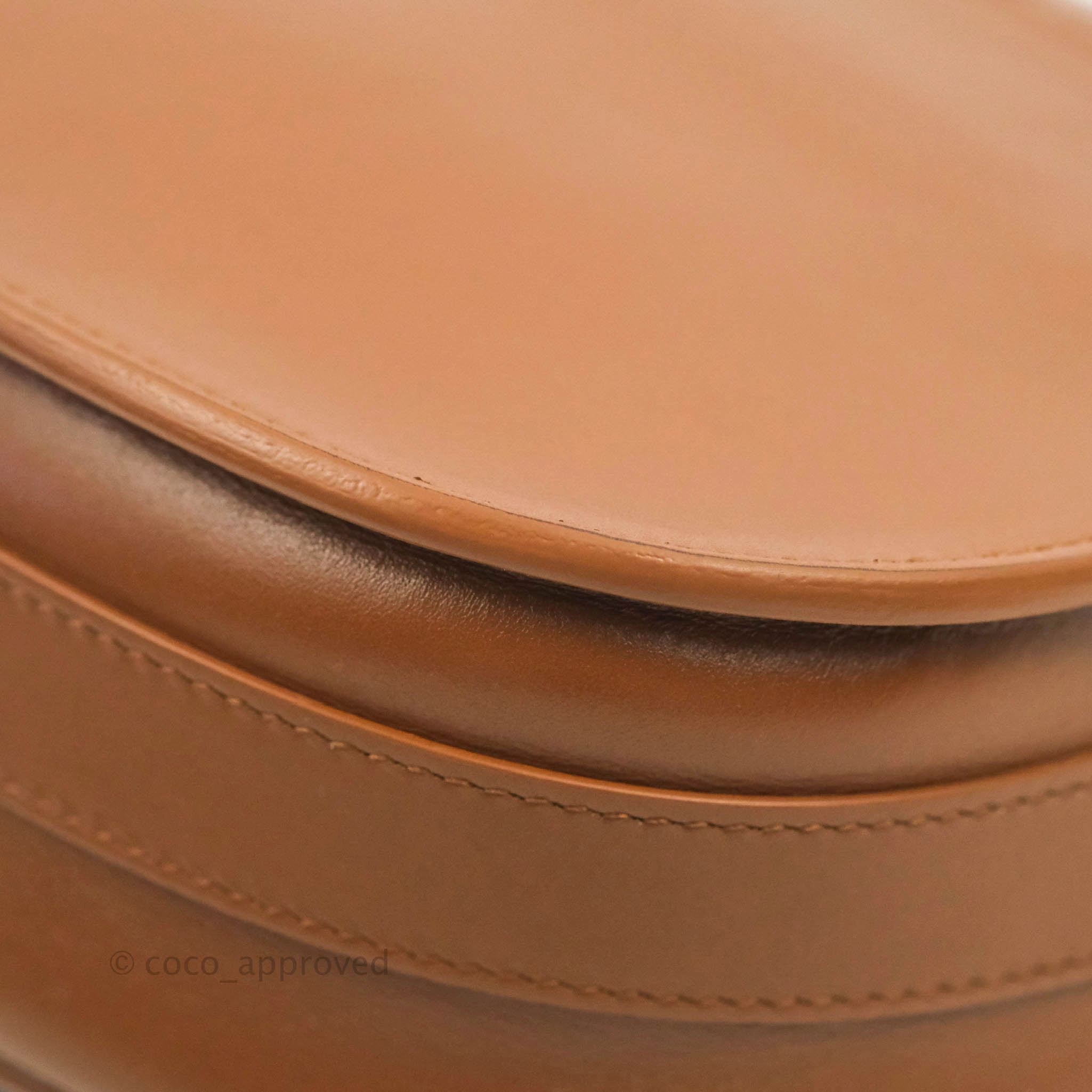 Dior Medium Bobby Bag Brown Calfskin Gold Hardware