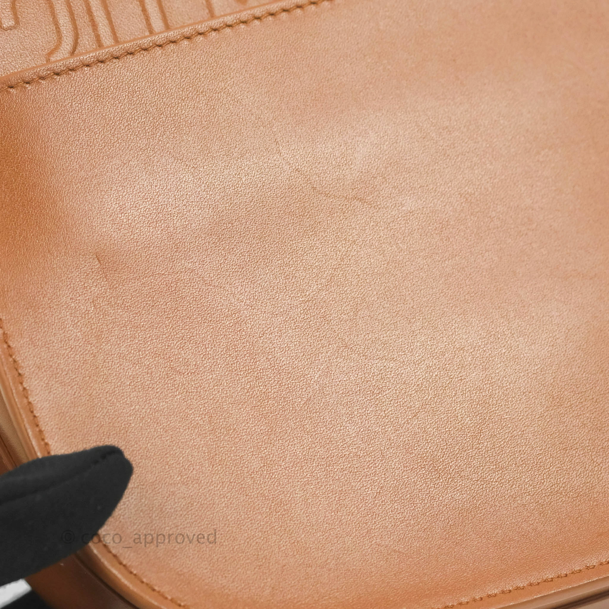 Dior Medium Bobby Bag Brown Calfskin Gold Hardware