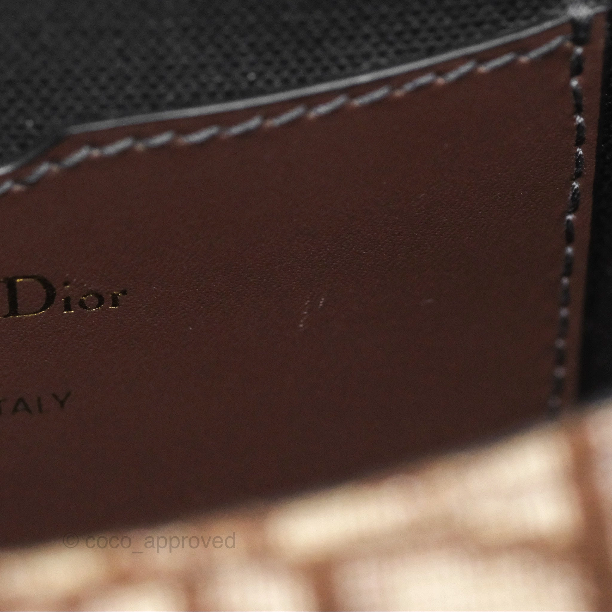 Dior Medium Bobby Bag Brown Oblique Jacquard Canvas Gold Hardware