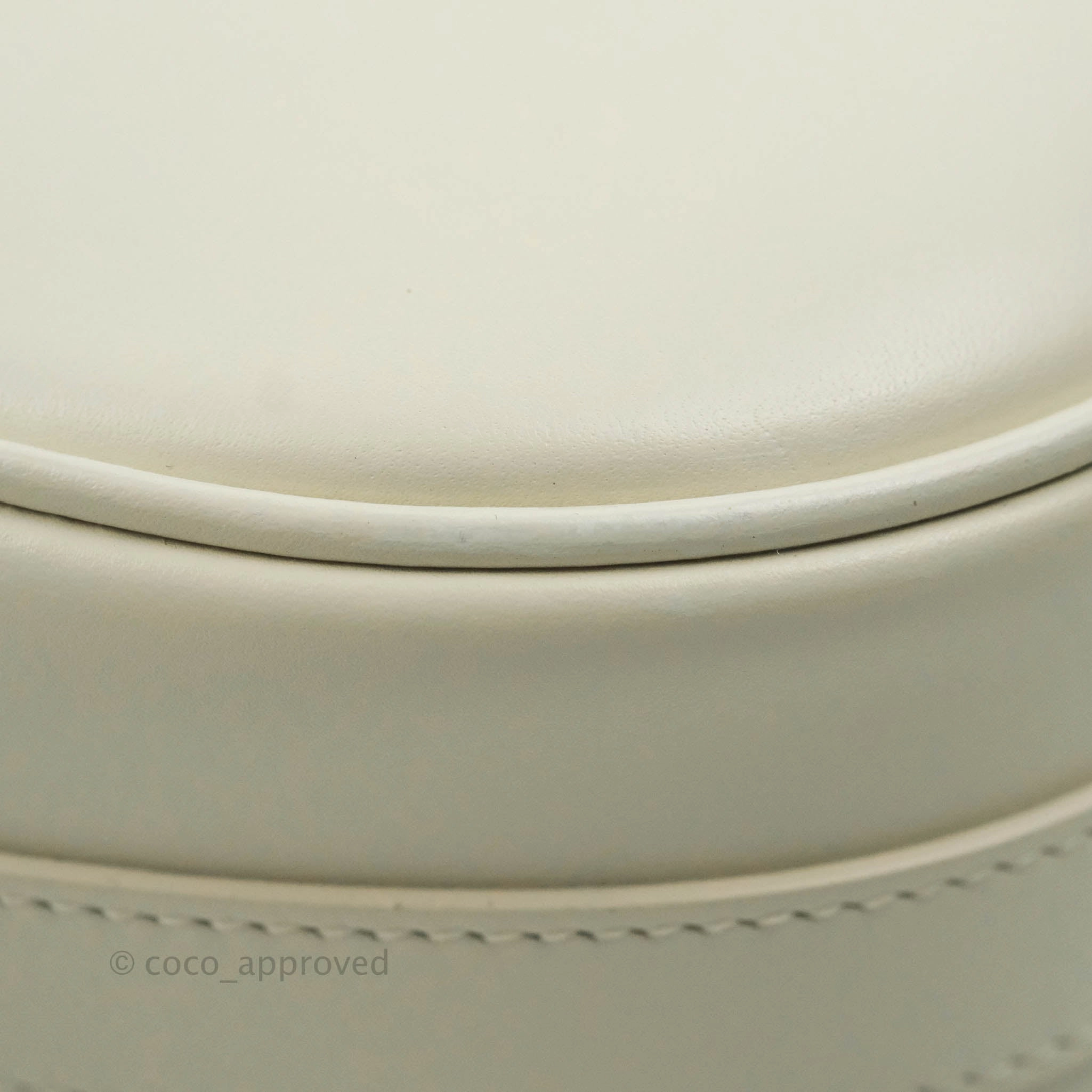Dior Medium Bobby Bag Off White Calfskin Gold Hardware