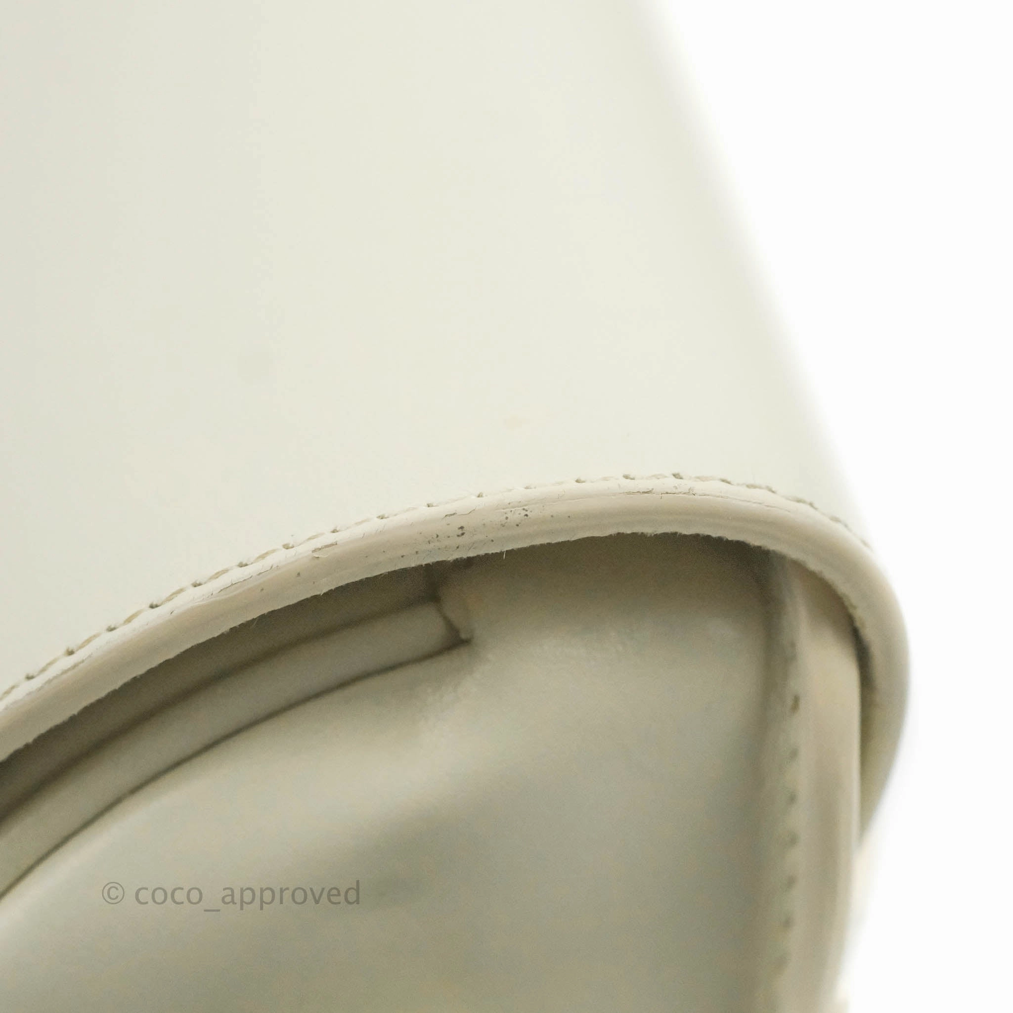 Dior Medium Bobby Bag Off White Calfskin Gold Hardware