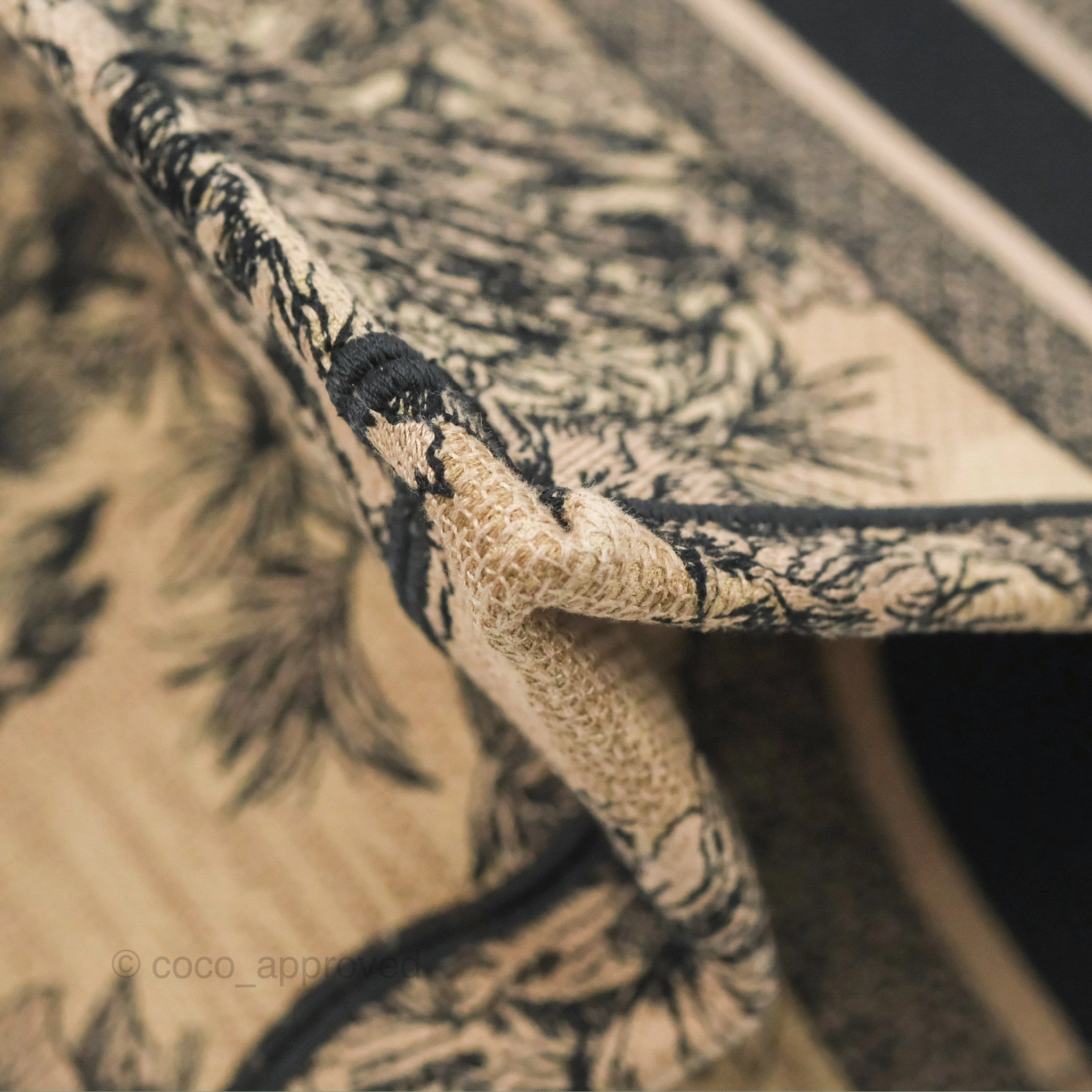 Dior Medium Book Tote Beige Multicolor Toile de Jouy Voyage Embroidery