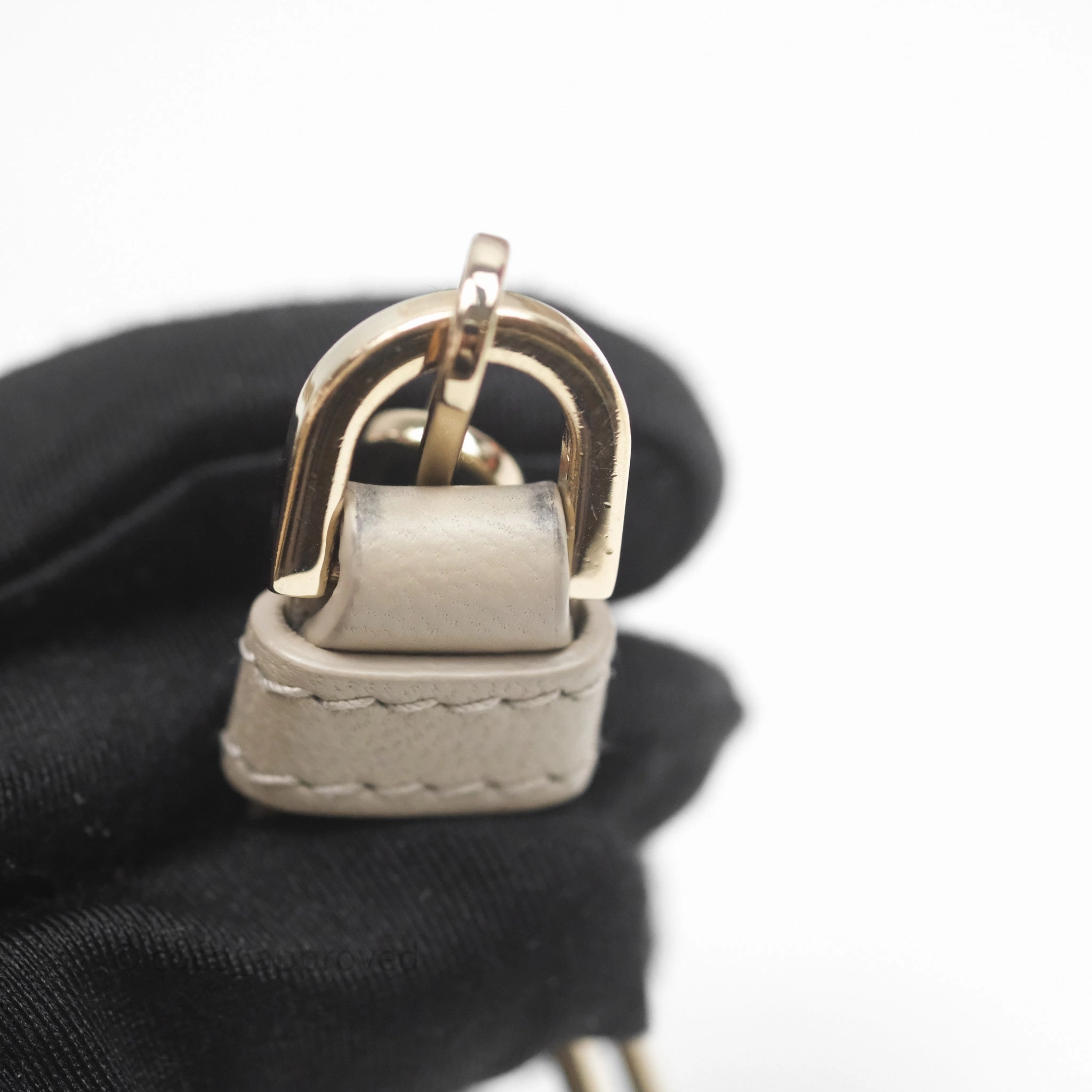 Dior Medium Lady D-Joy Bag Sand Lambskin Cannage Gold Hardware