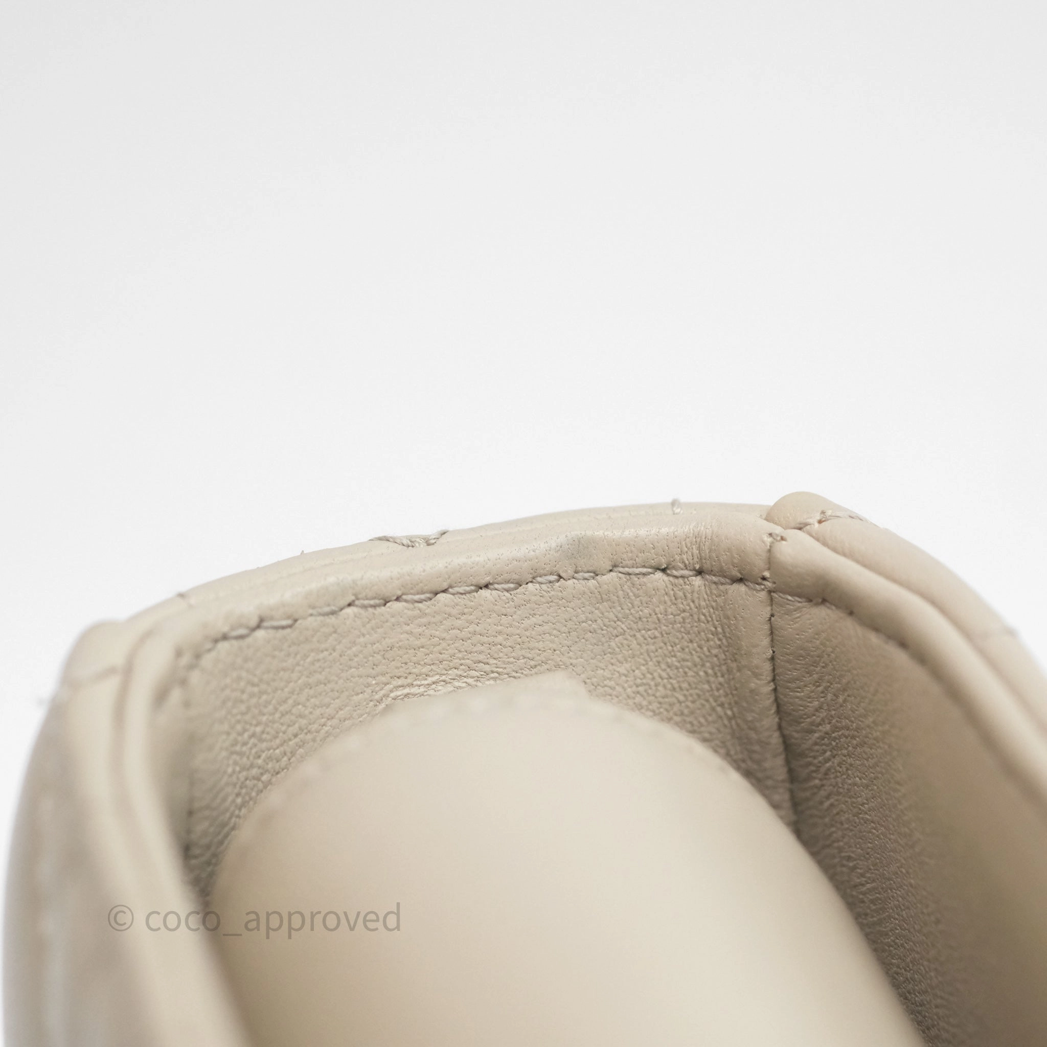 Dior Medium Lady D-Joy Bag Sand Lambskin Cannage Gold Hardware