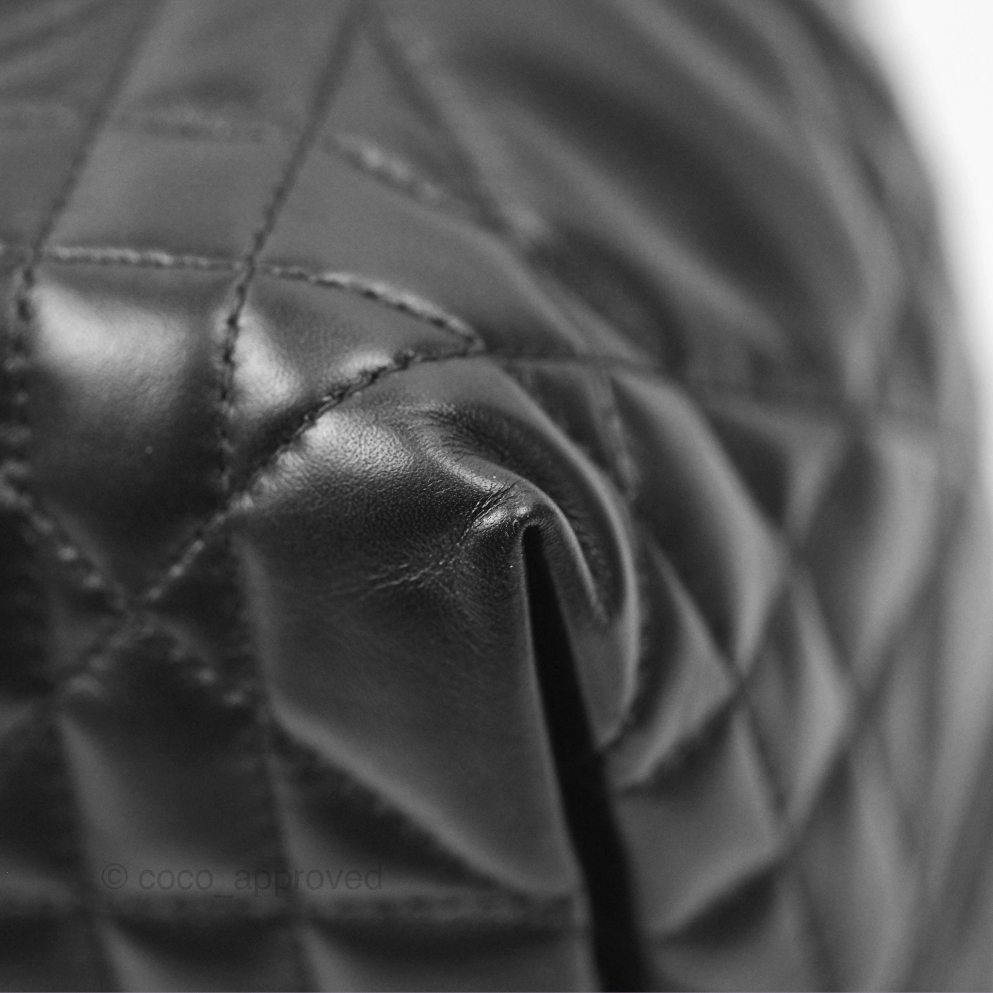 Dior Medium Toujours Bag Black Macrocannage Calfskin