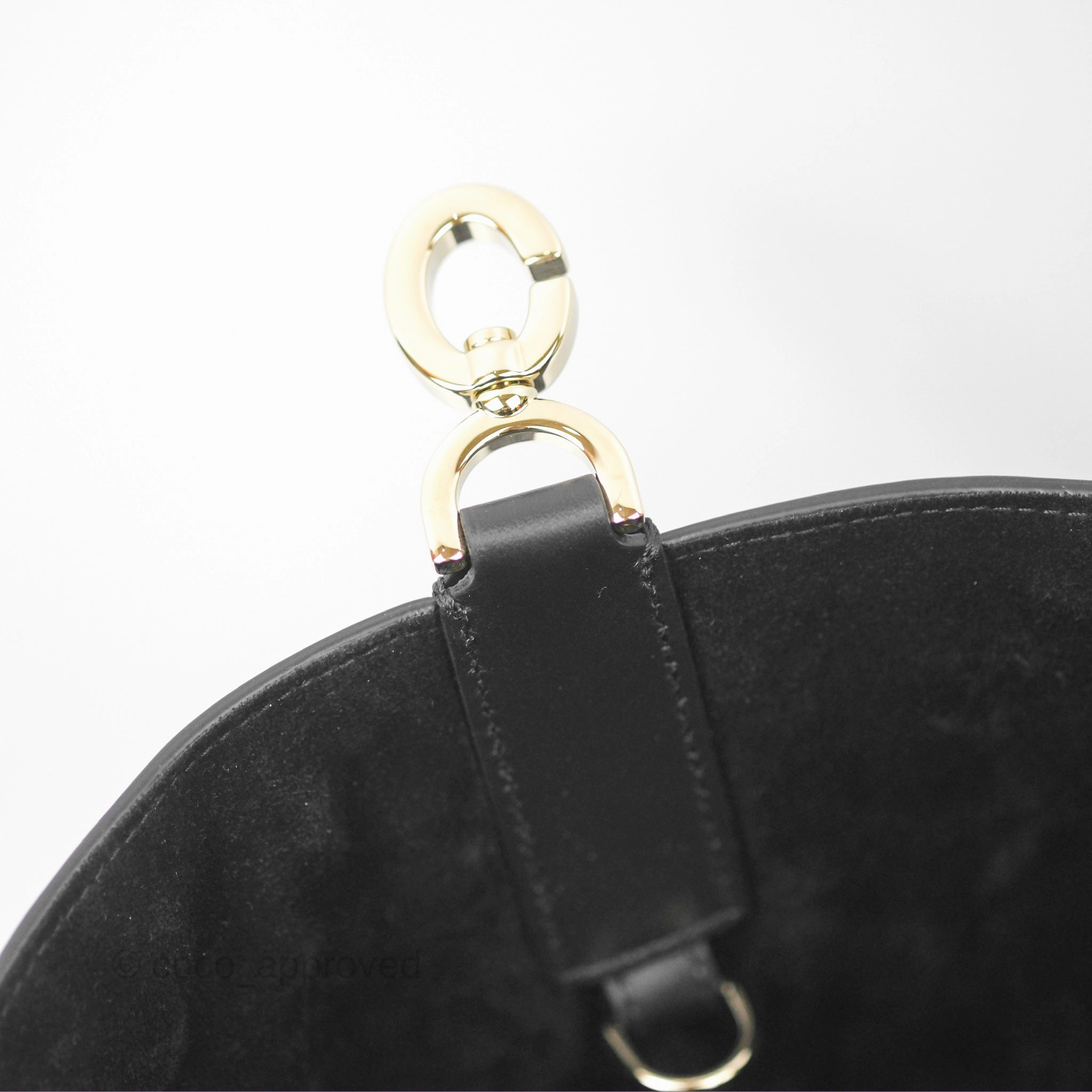 Dior Medium Toujours Bag Black Macrocannage Calfskin