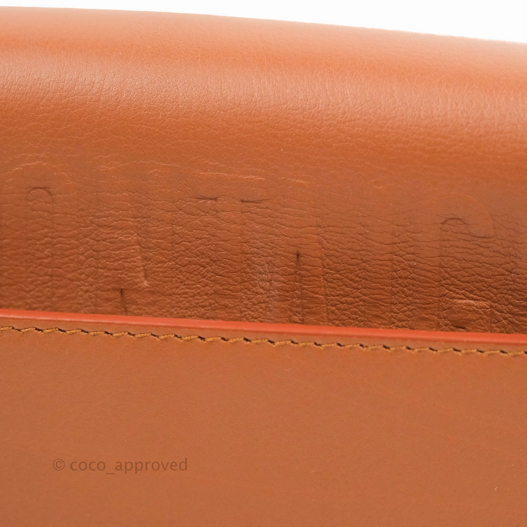 Dior Medium Whipstitched Bobby Bag Brown Grained Calfskin Gold Hardware